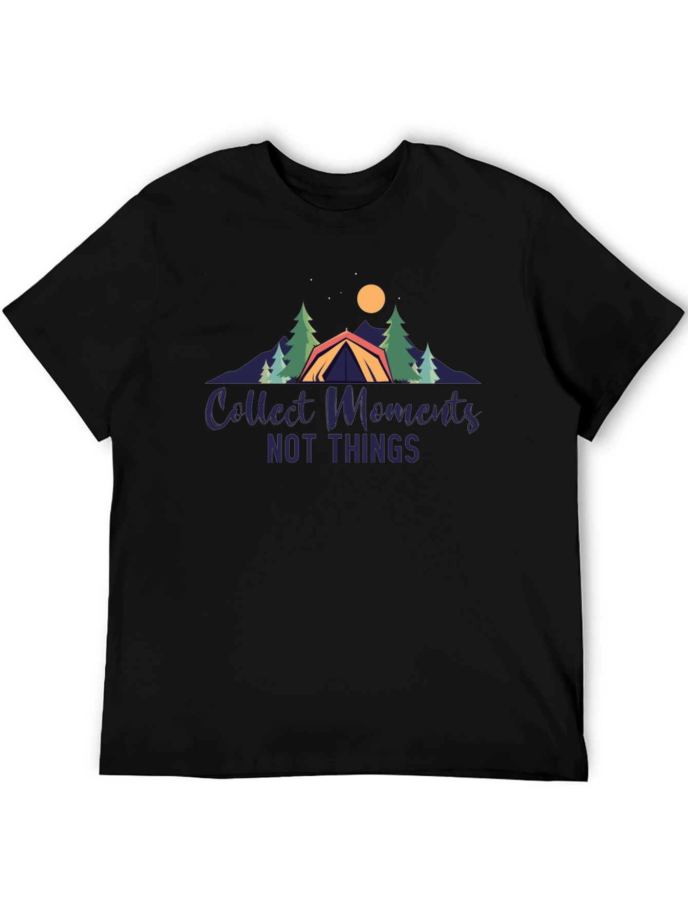 Collect Moments T-Shirt - Camping Design