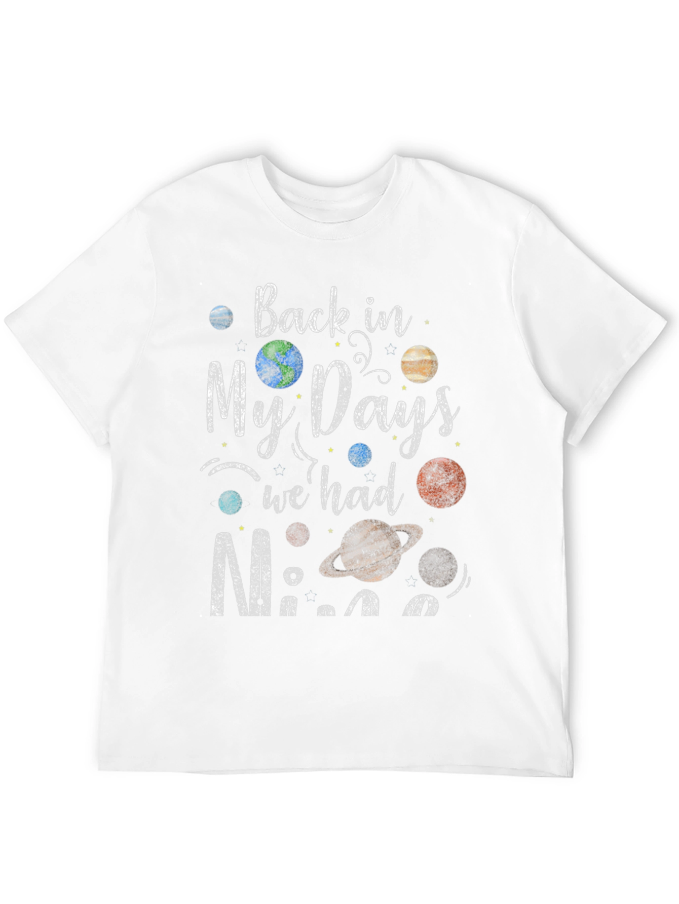 Retro Planet T-Shirt - Back In My Days