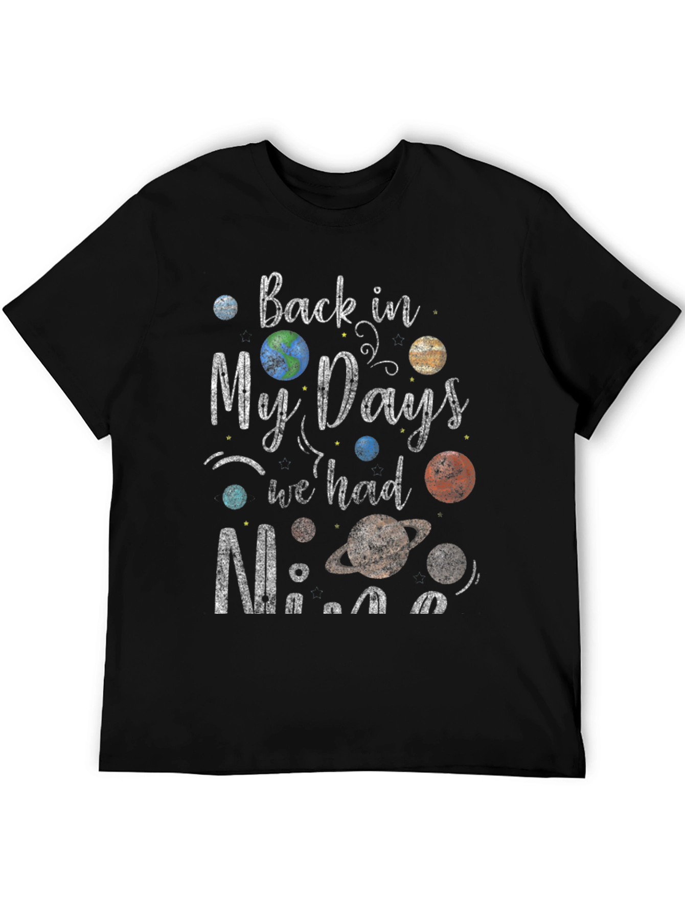 Retro Planet T-Shirt - Back In My Days