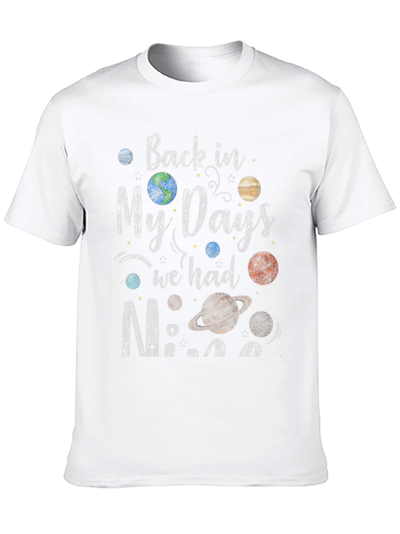 Retro Planet T-Shirt - Back In My Days