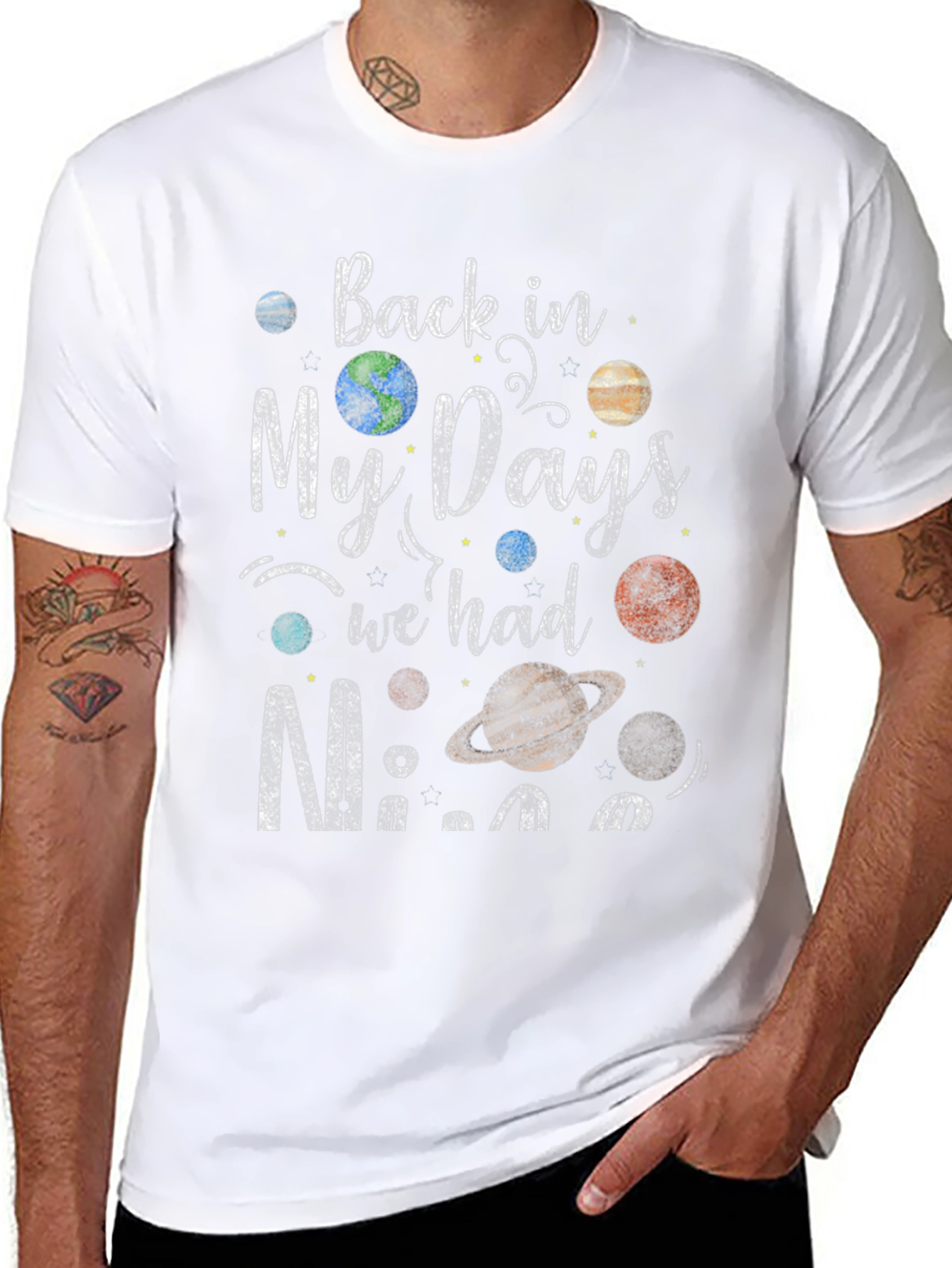 Retro Planet T-Shirt - Back In My Days