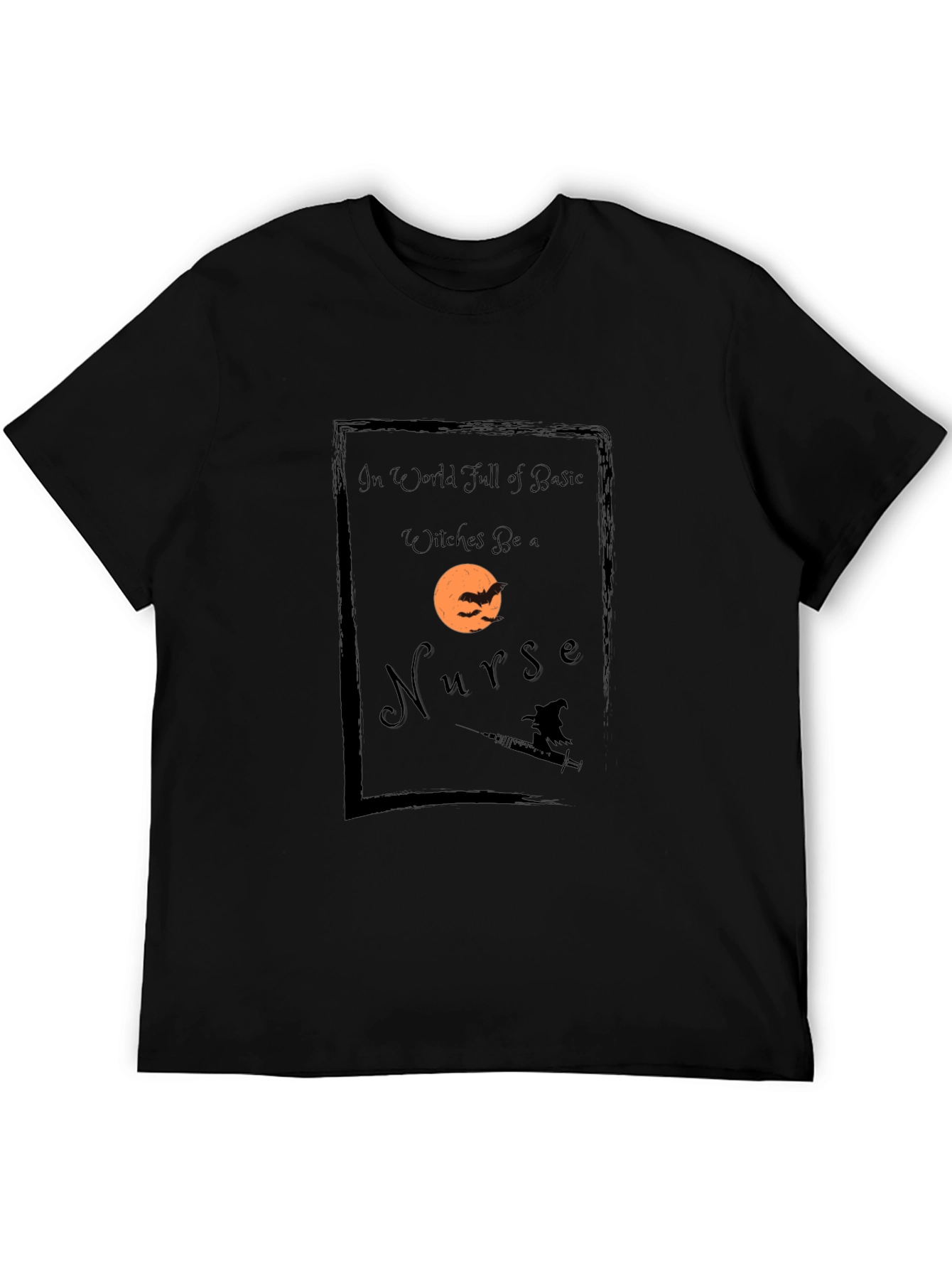 Halloween Nurse T-Shirt - Be a Nurse Design