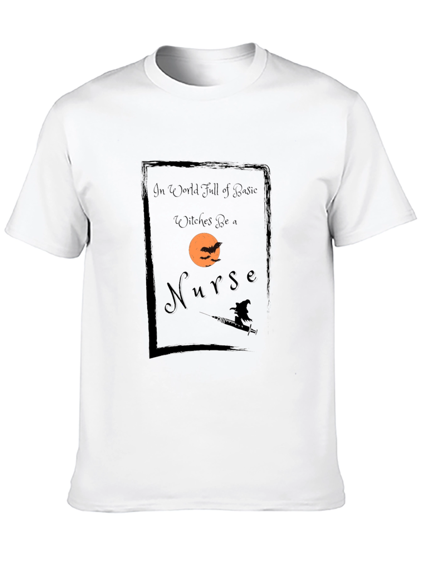 Halloween Nurse T-Shirt - Be a Nurse Design