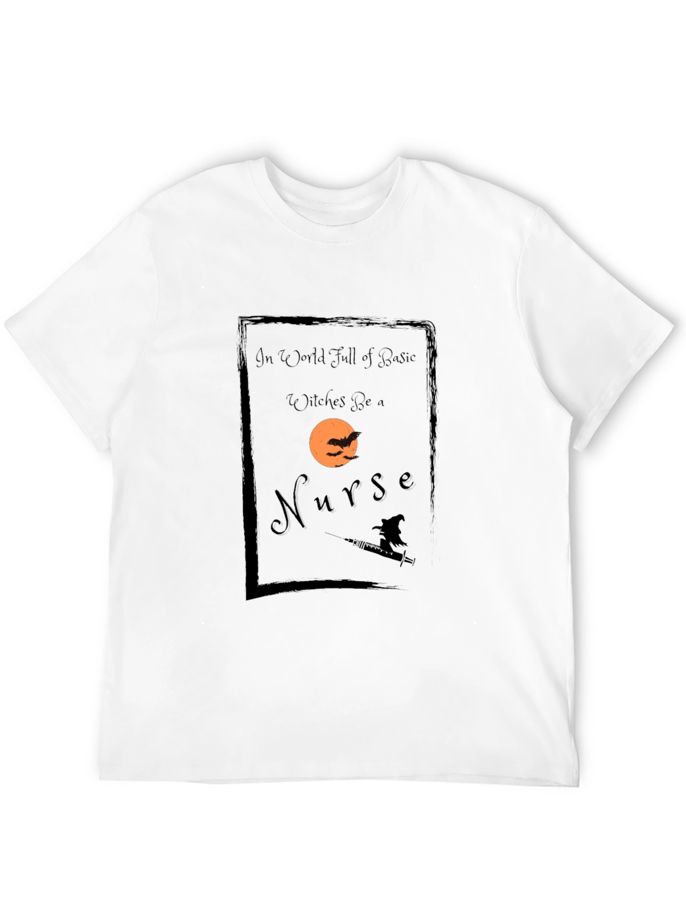 Halloween Nurse T-Shirt - Be a Nurse Design