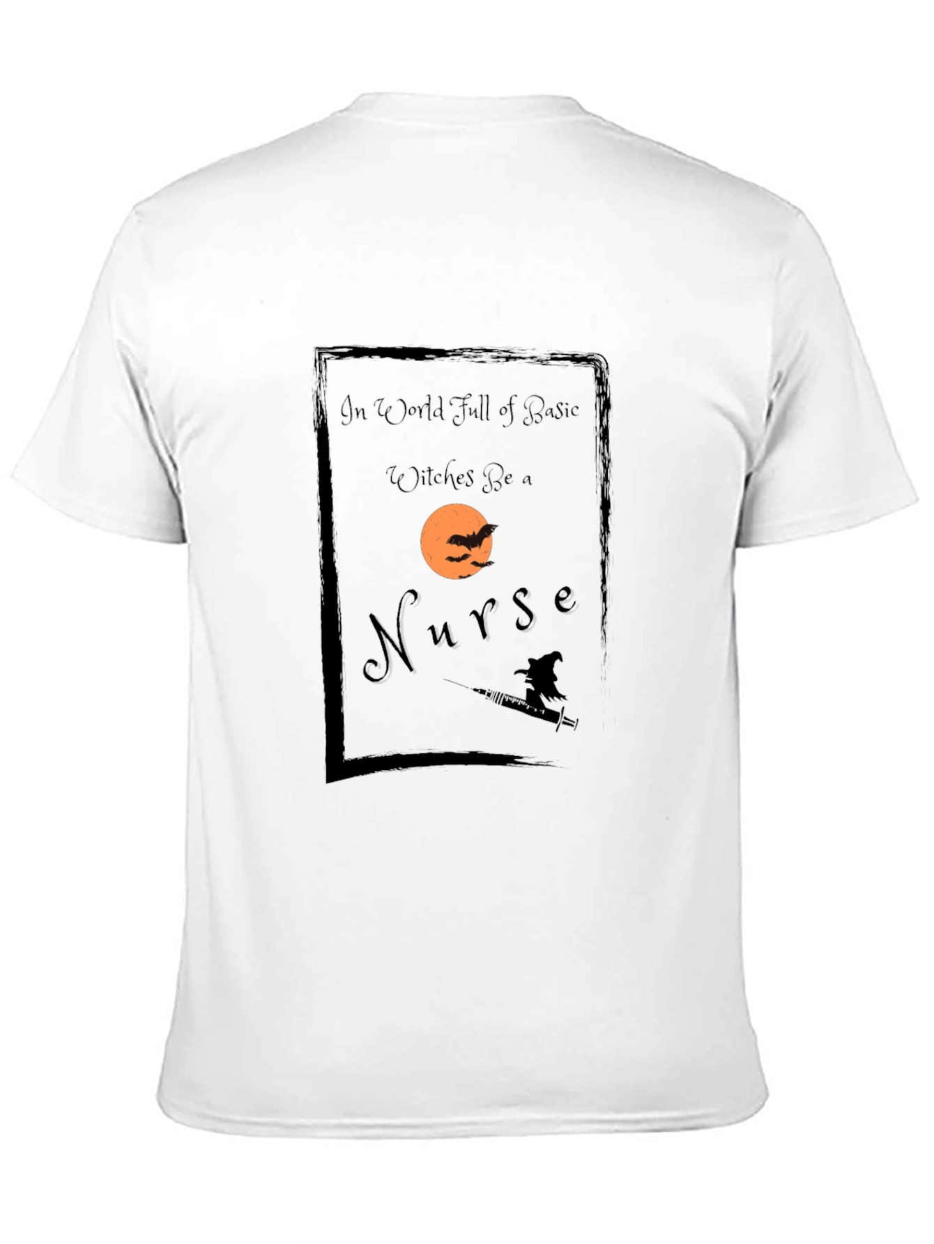 Halloween Nurse T-Shirt - Be a Nurse Design