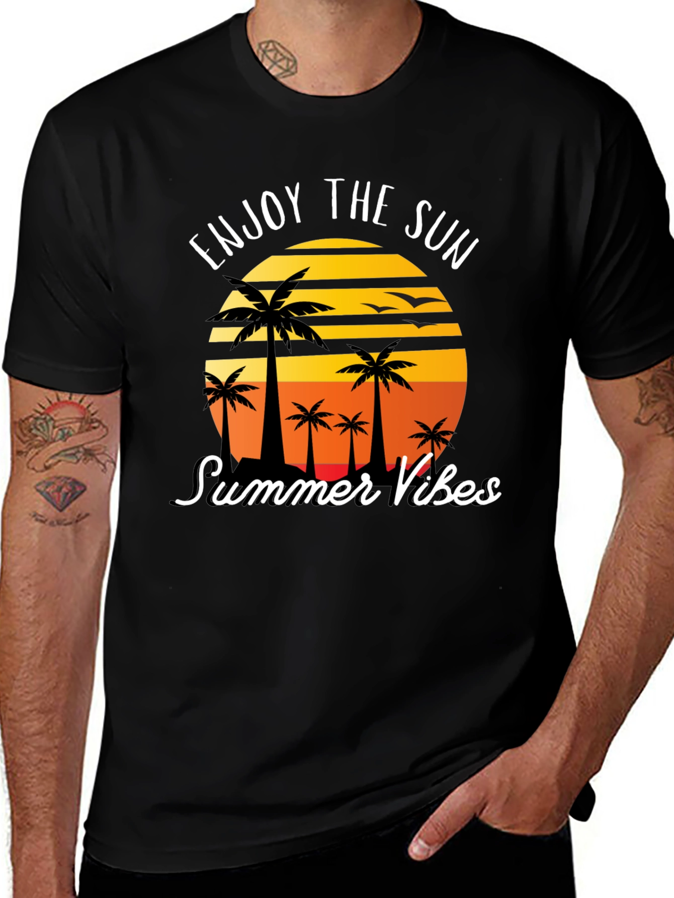 Enjoy the Sun Summer Vibes Graphic Tee