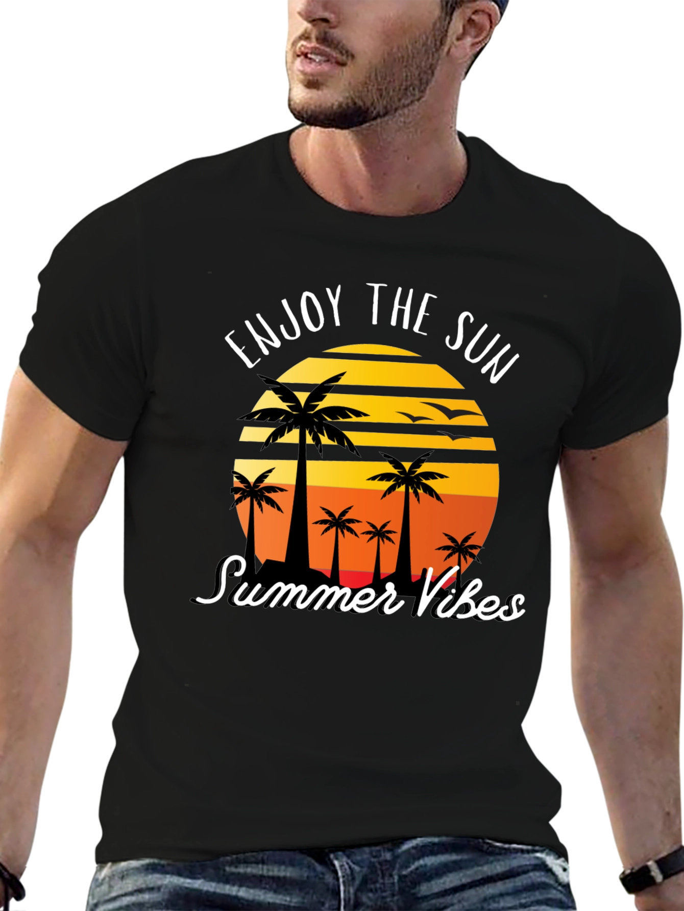 Enjoy the Sun Summer Vibes Graphic Tee