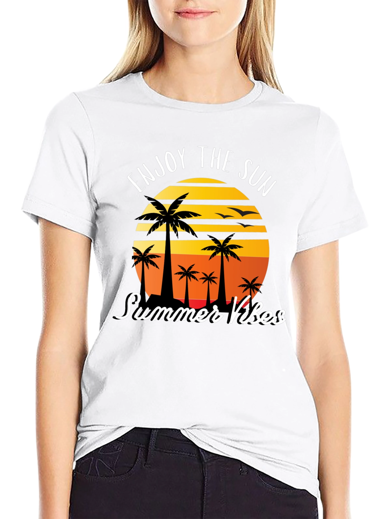 Enjoy the Sun Summer Vibes Graphic Tee