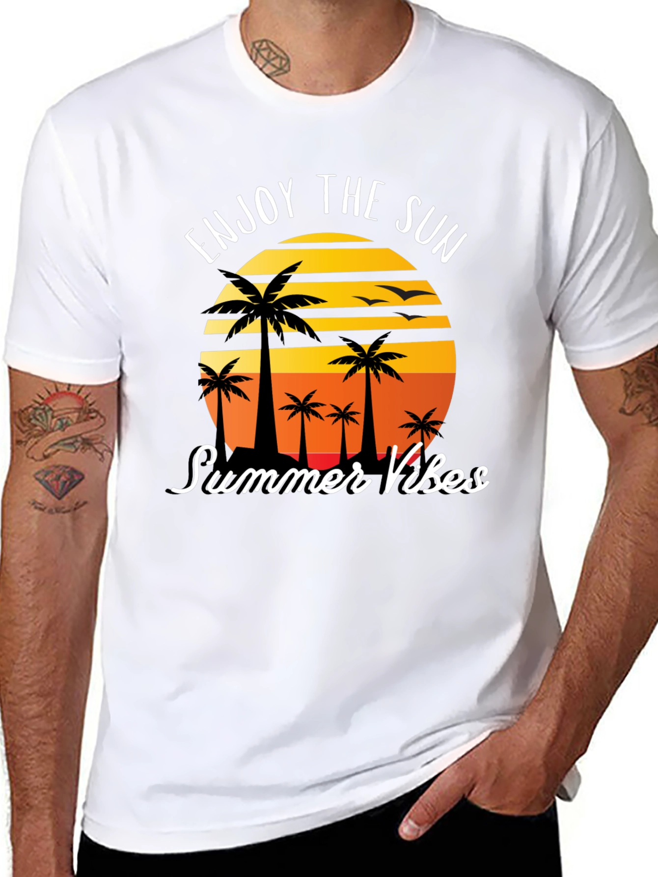 Enjoy the Sun Summer Vibes Graphic Tee