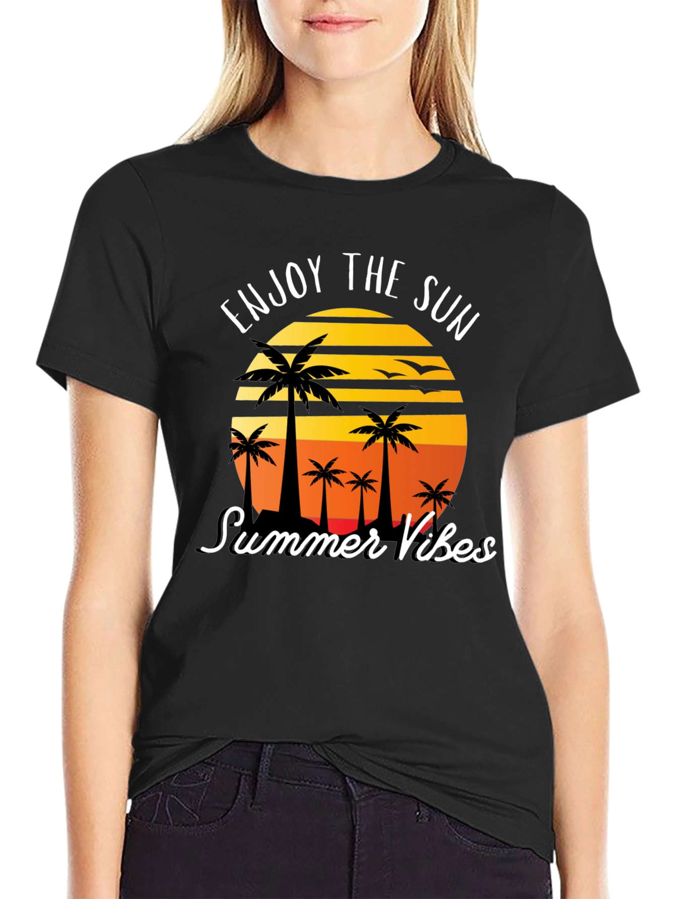 Enjoy the Sun Summer Vibes Graphic Tee