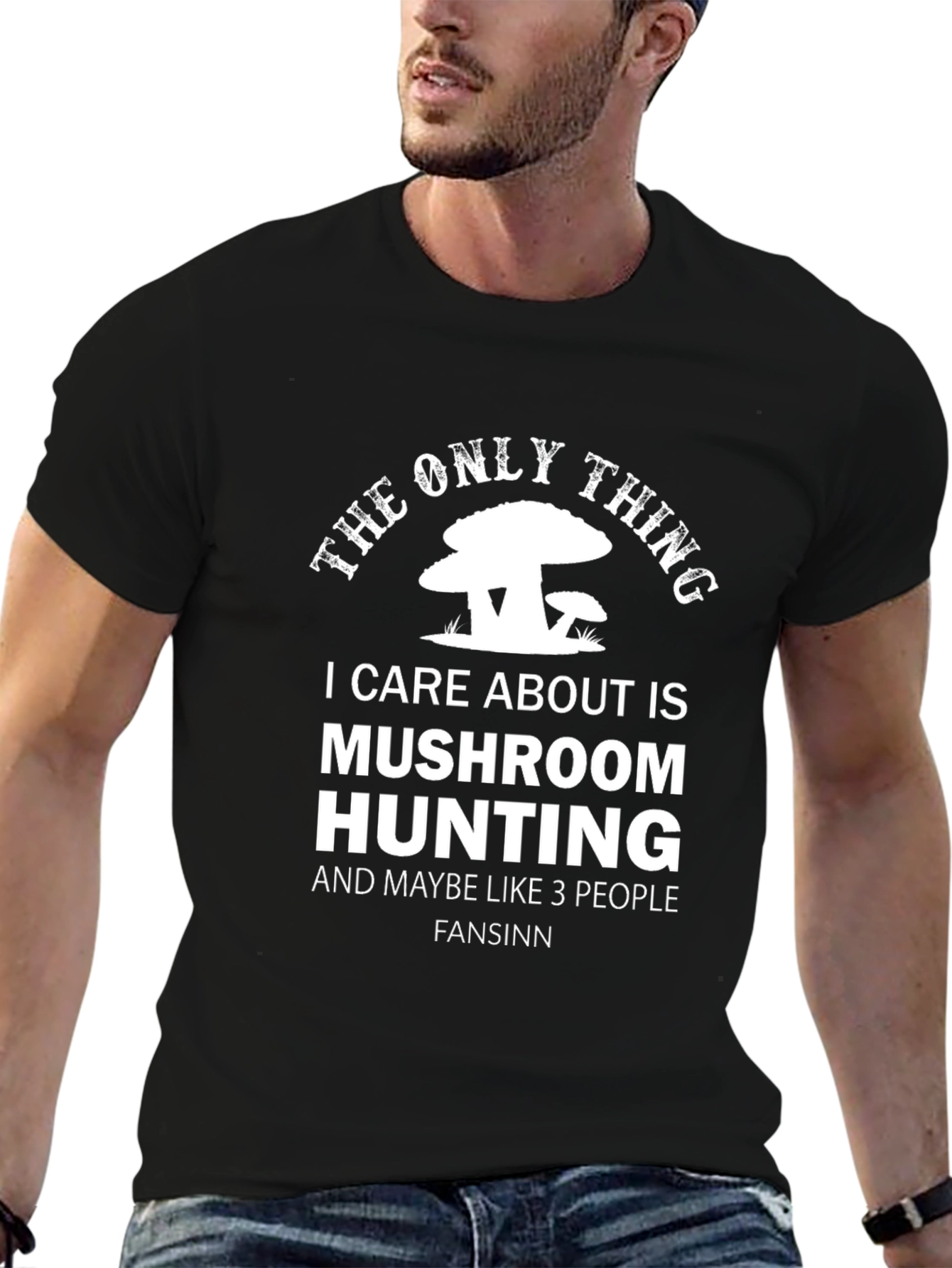 Mushroom Hunting Graphic Tee - Unique Design