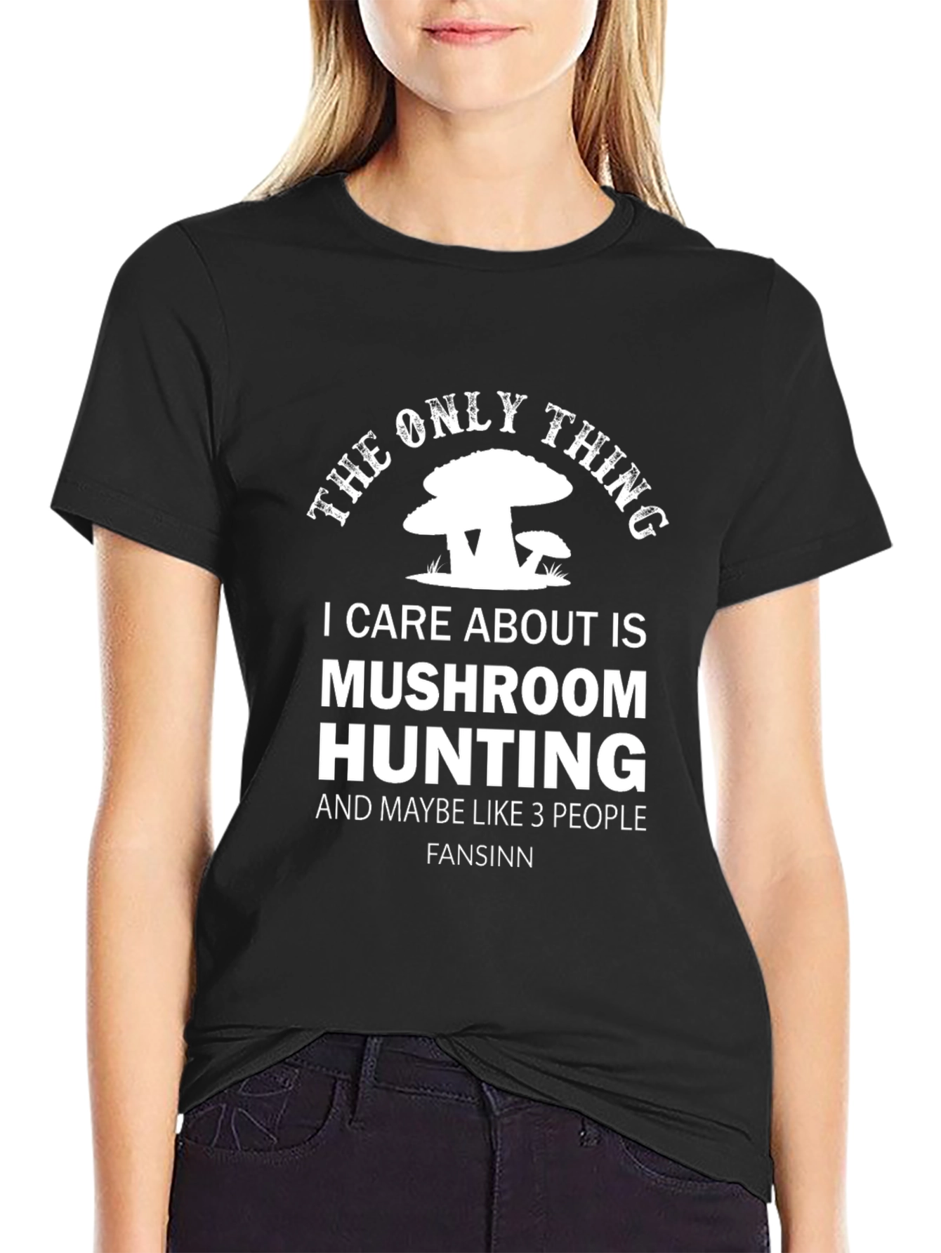 Mushroom Hunting Graphic Tee - Unique Design