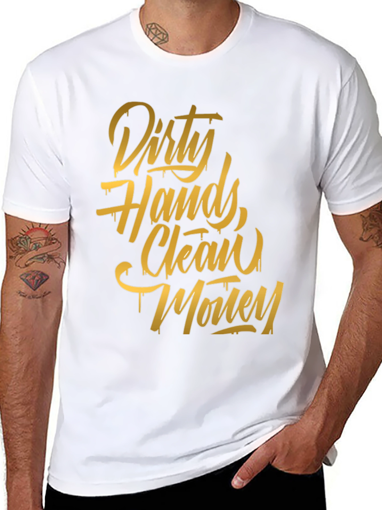Dirty Hands Clean Money Graphic Tee