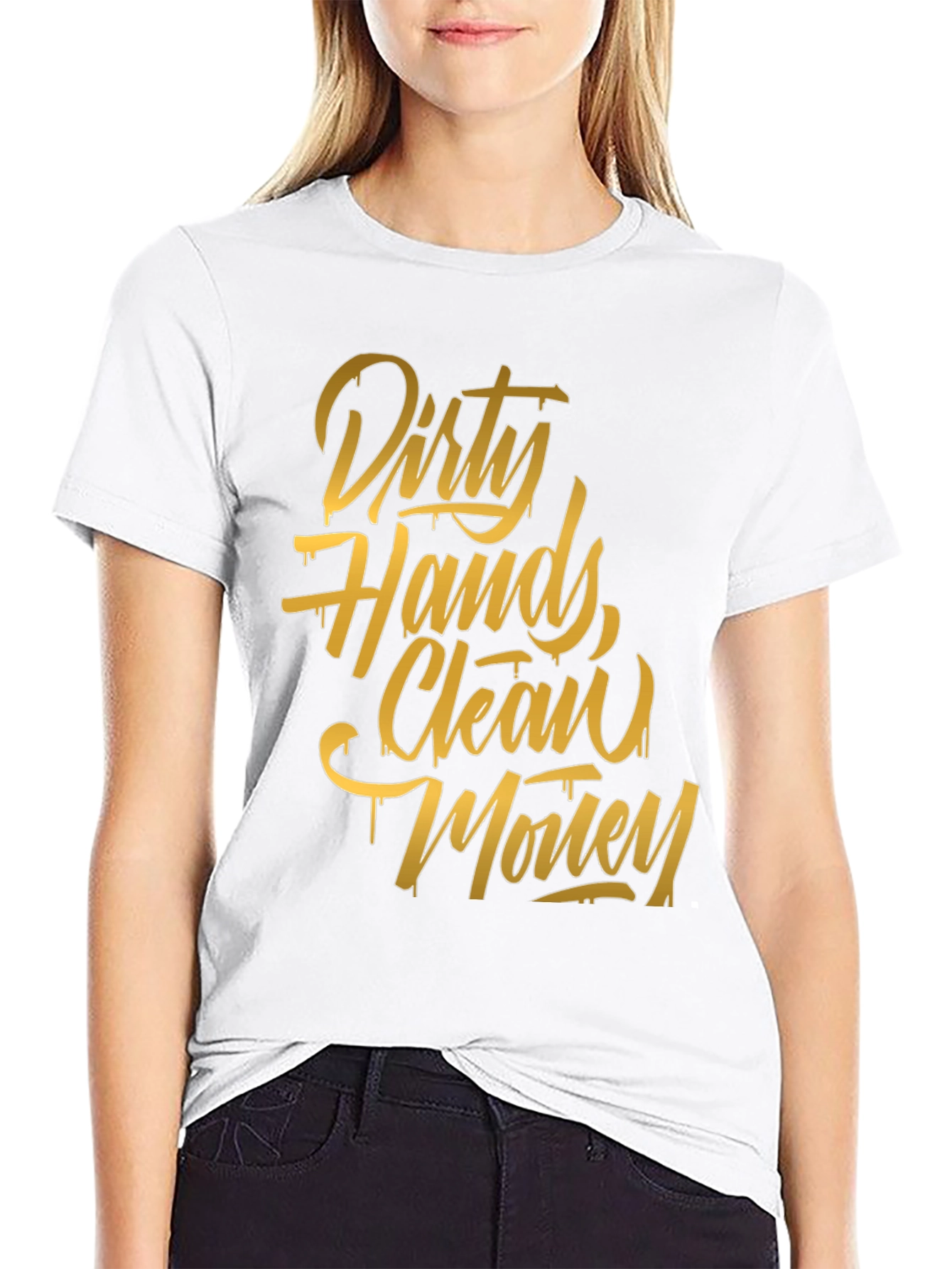 Dirty Hands Clean Money Graphic Tee