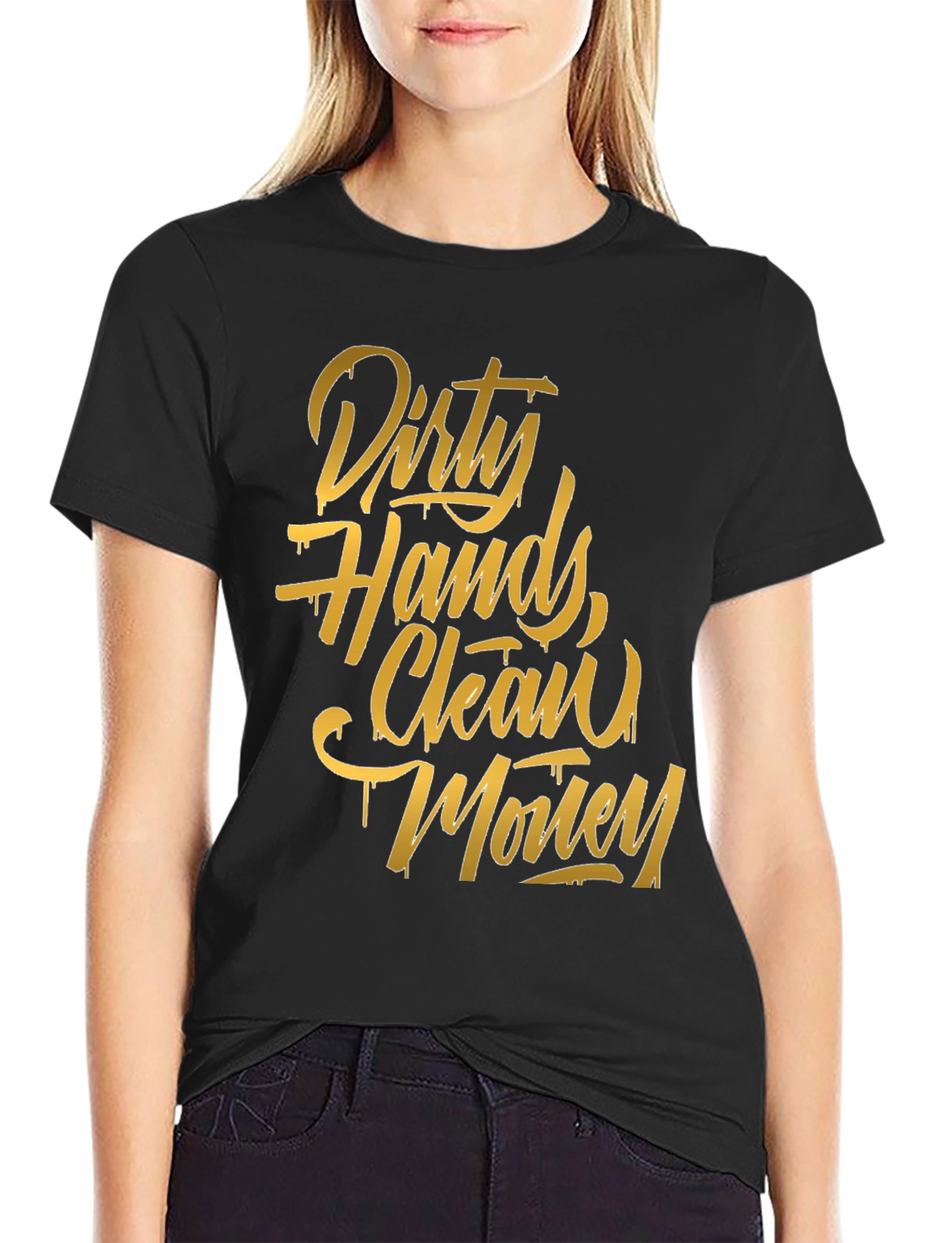Dirty Hands Clean Money Graphic Tee