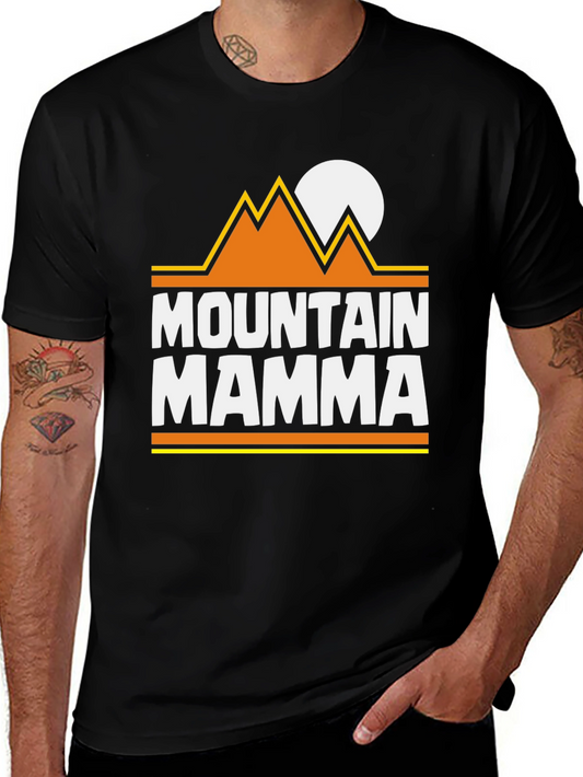 Mountain Mamma T-Shirt - Graphic Tee for Outdoor Lovers