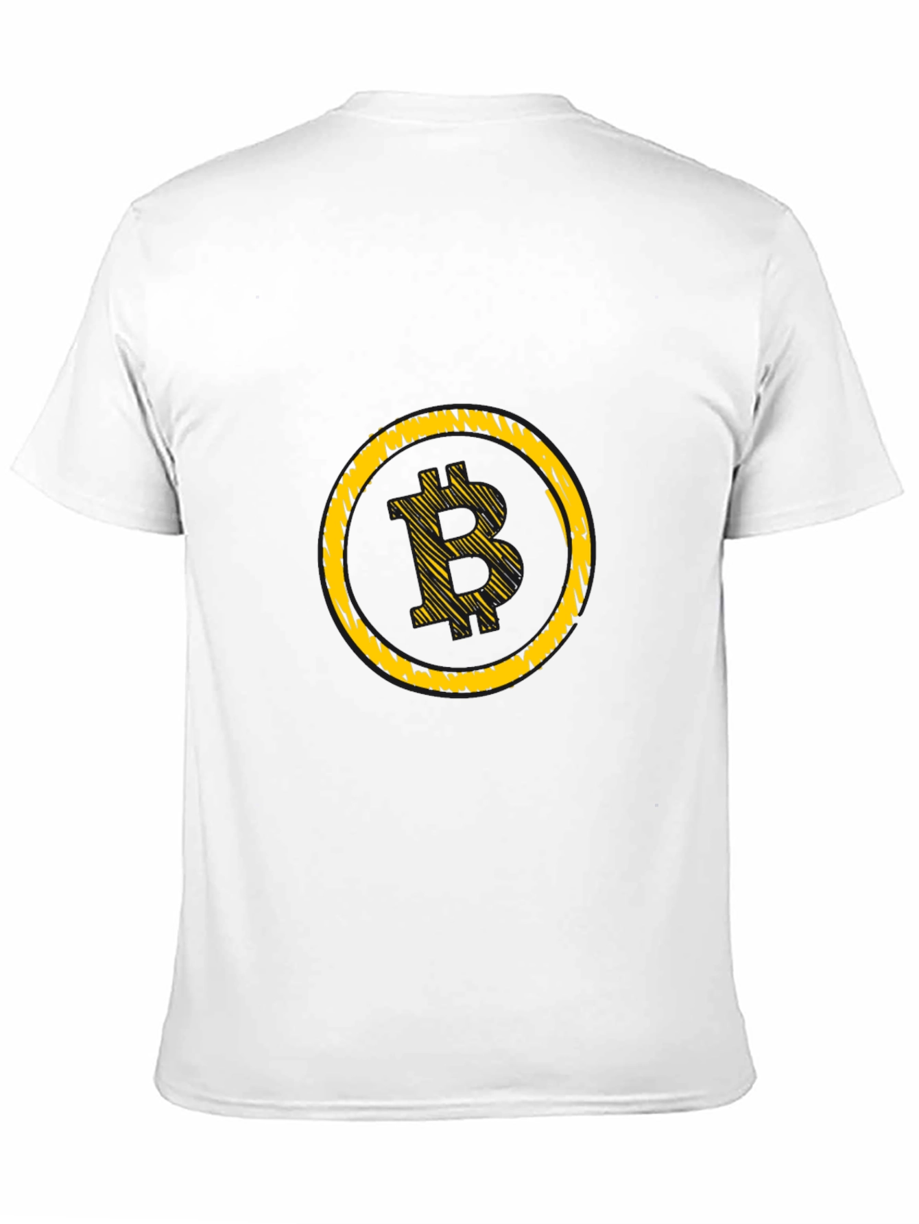 Bitcoin Logo Tee - Black Crypto Shirt