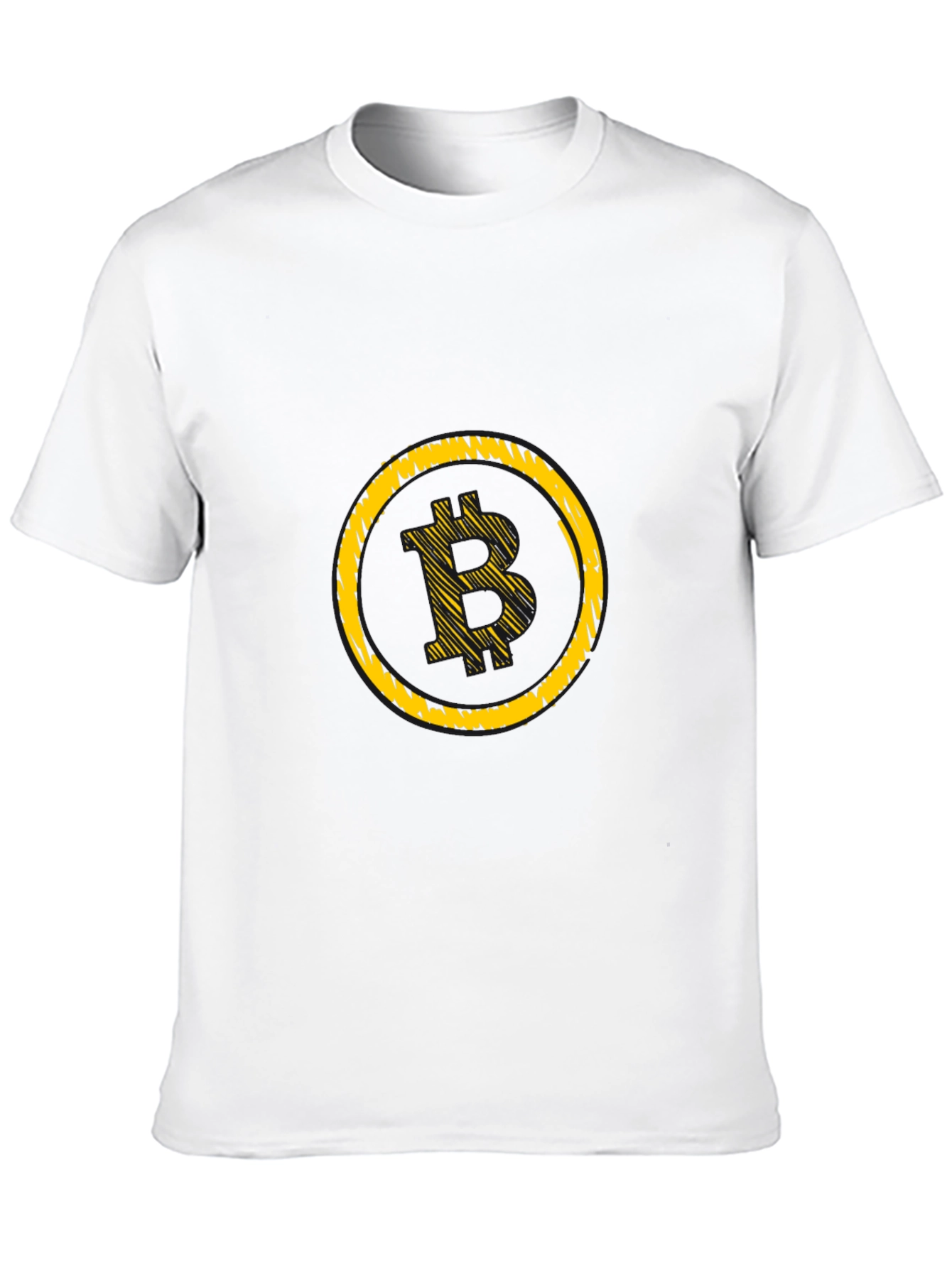 Bitcoin Logo Tee - Black Crypto Shirt