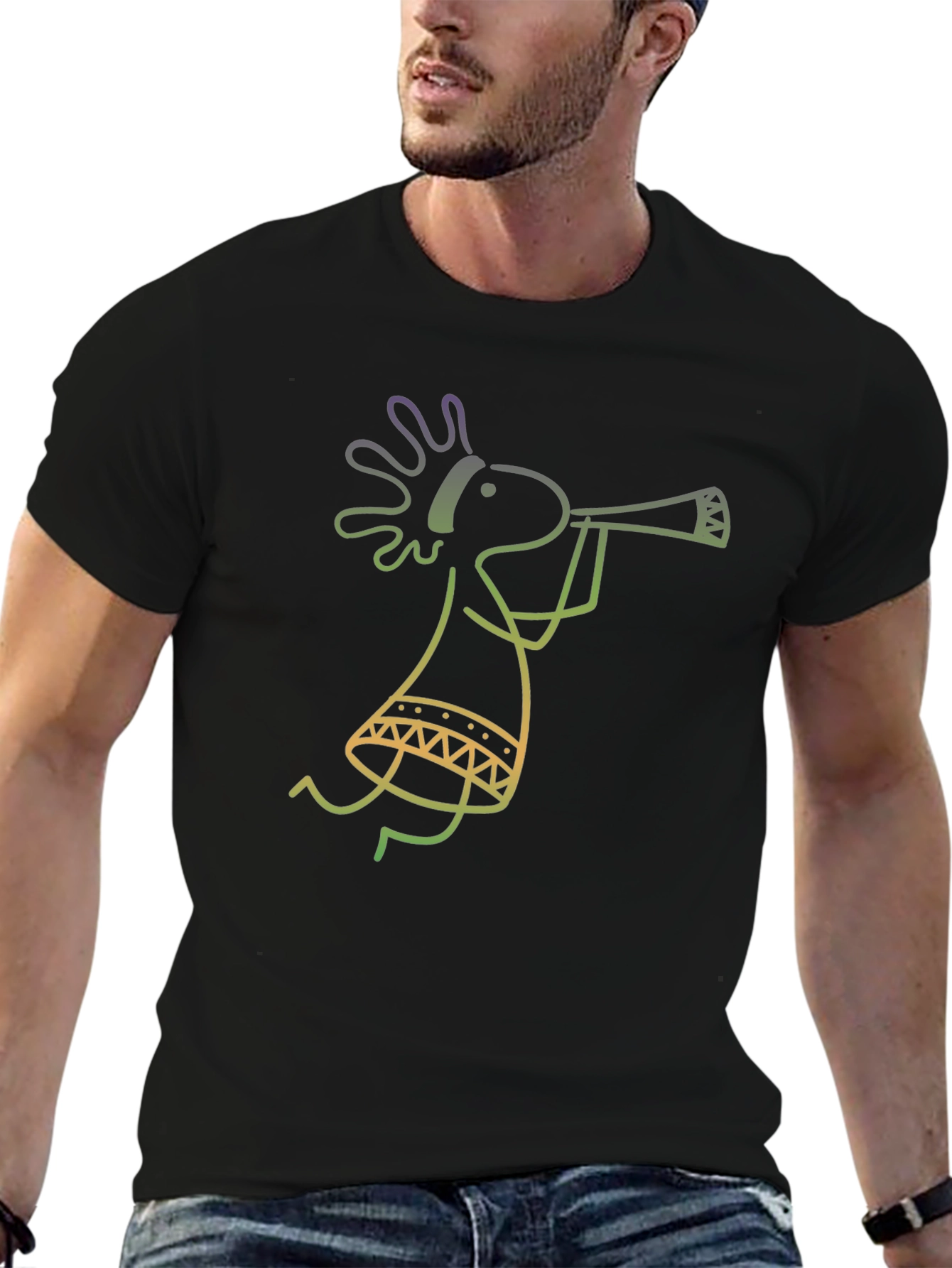 Kokopelli T-Shirt - Whimsical Unique Design