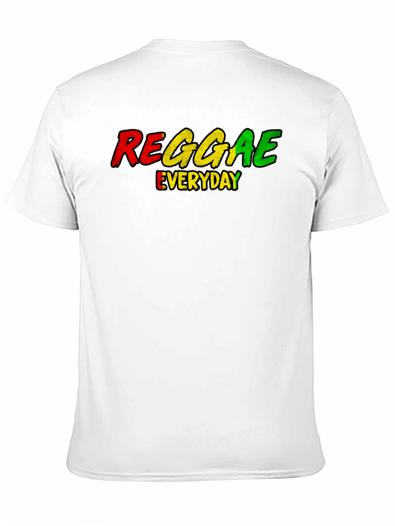 Reggae Everyday Graphic Tee - Rasta Inspired Shirt