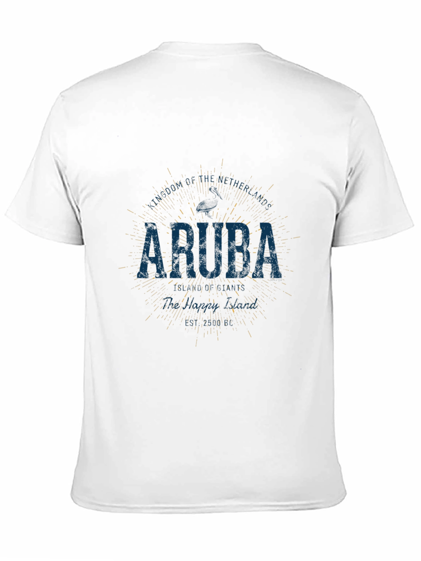 Aruba Graphic Print Crew Neck T-Shirt
