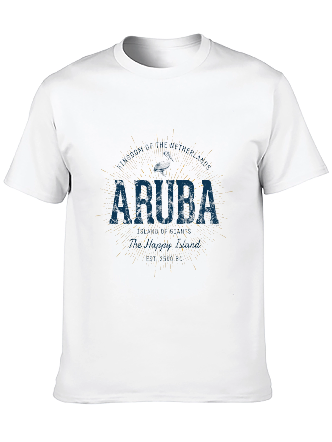 Aruba Graphic Print Crew Neck T-Shirt