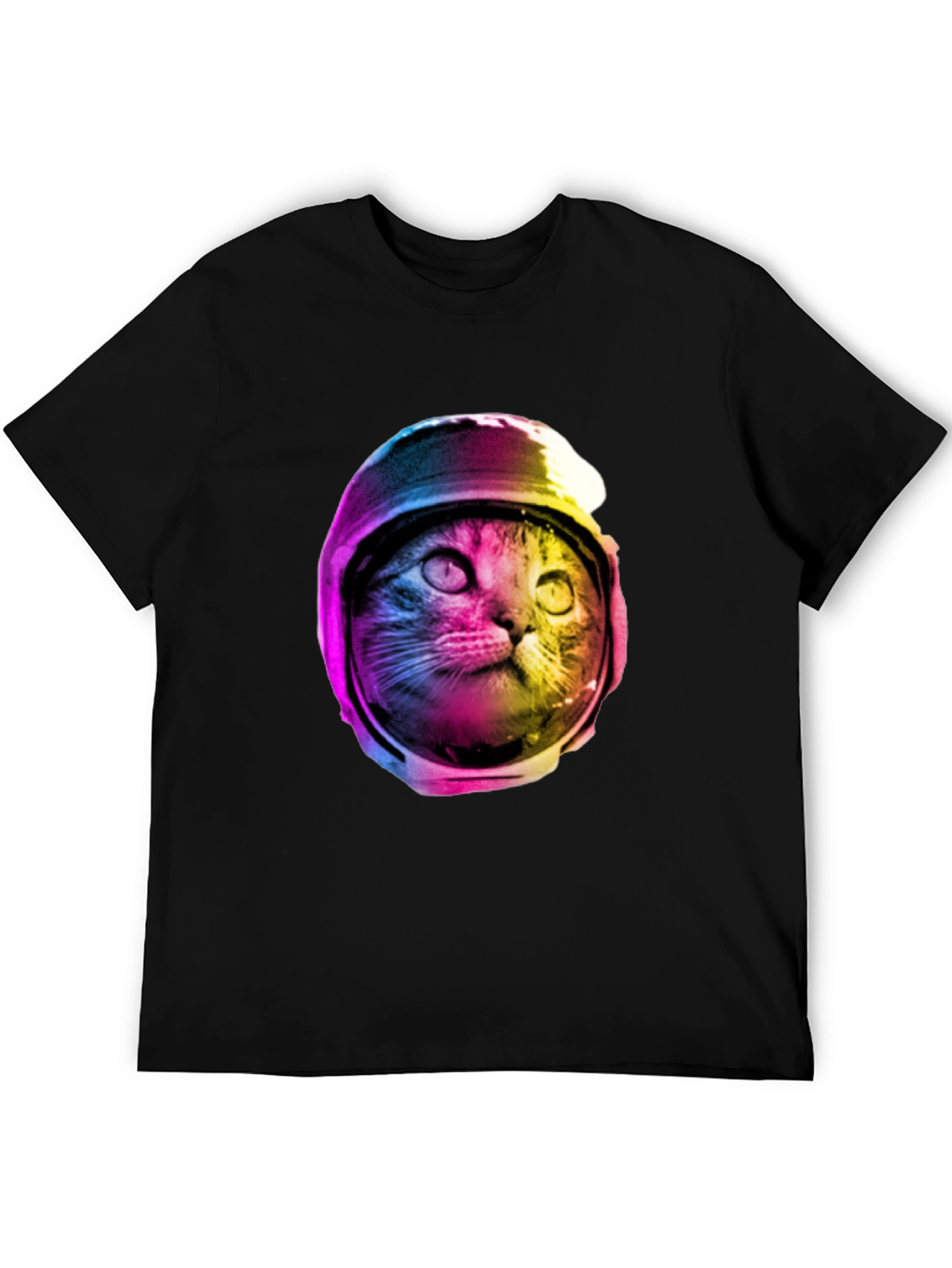 Cosmic Cat T-Shirt - Astronaut Kitty Tee