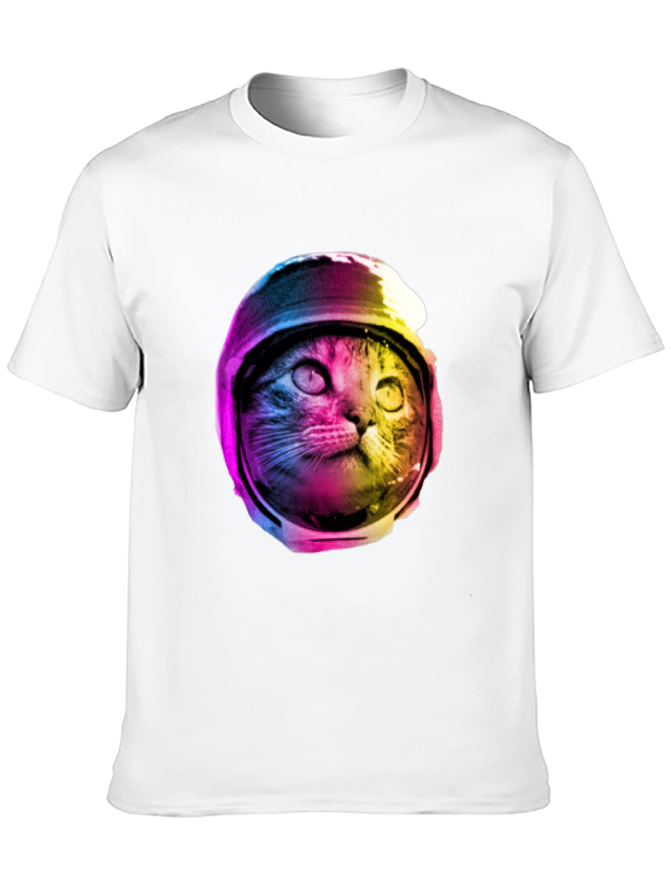 Cosmic Cat T-Shirt - Astronaut Kitty Tee