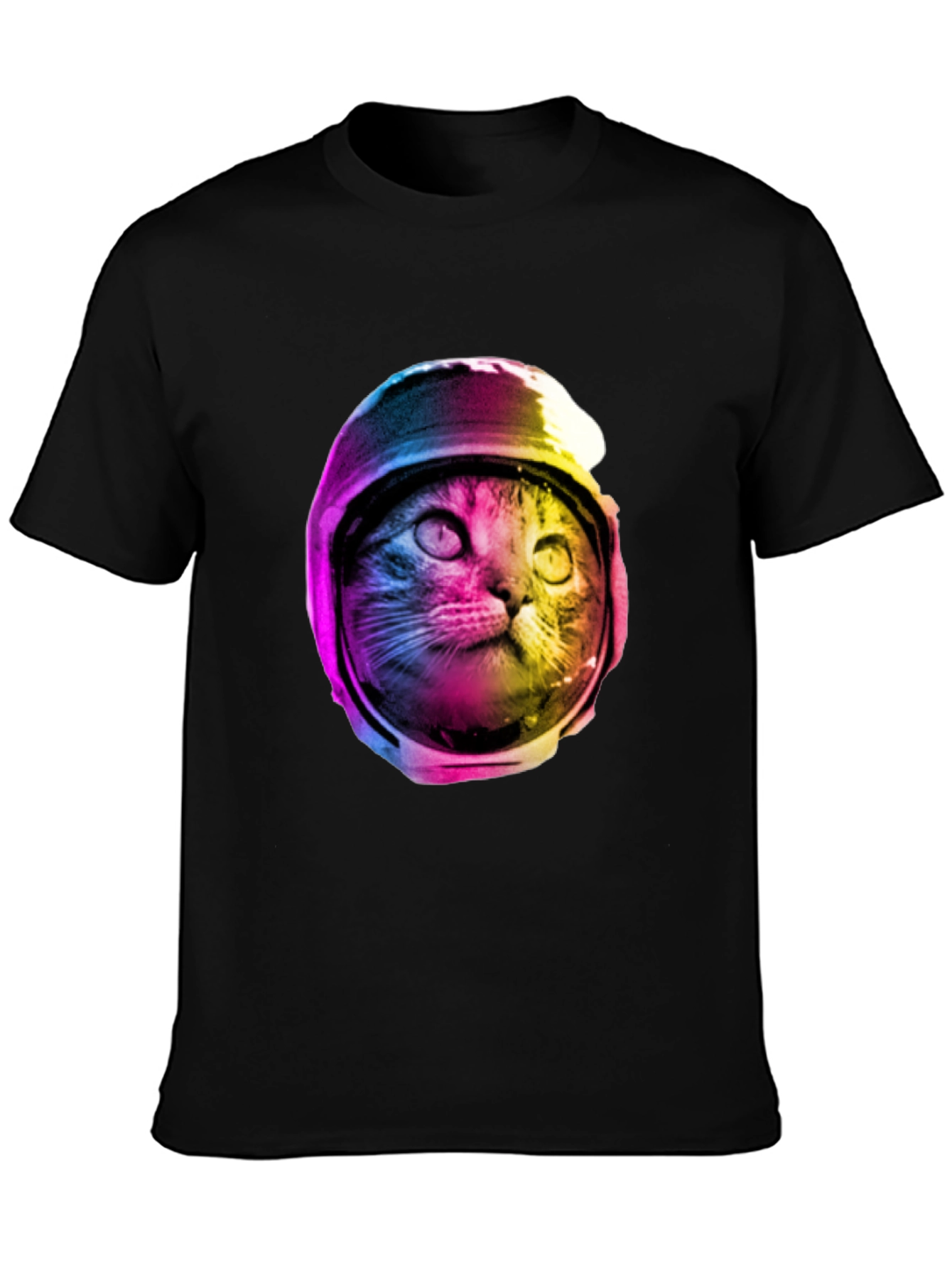 Cosmic Cat T-Shirt - Astronaut Kitty Tee