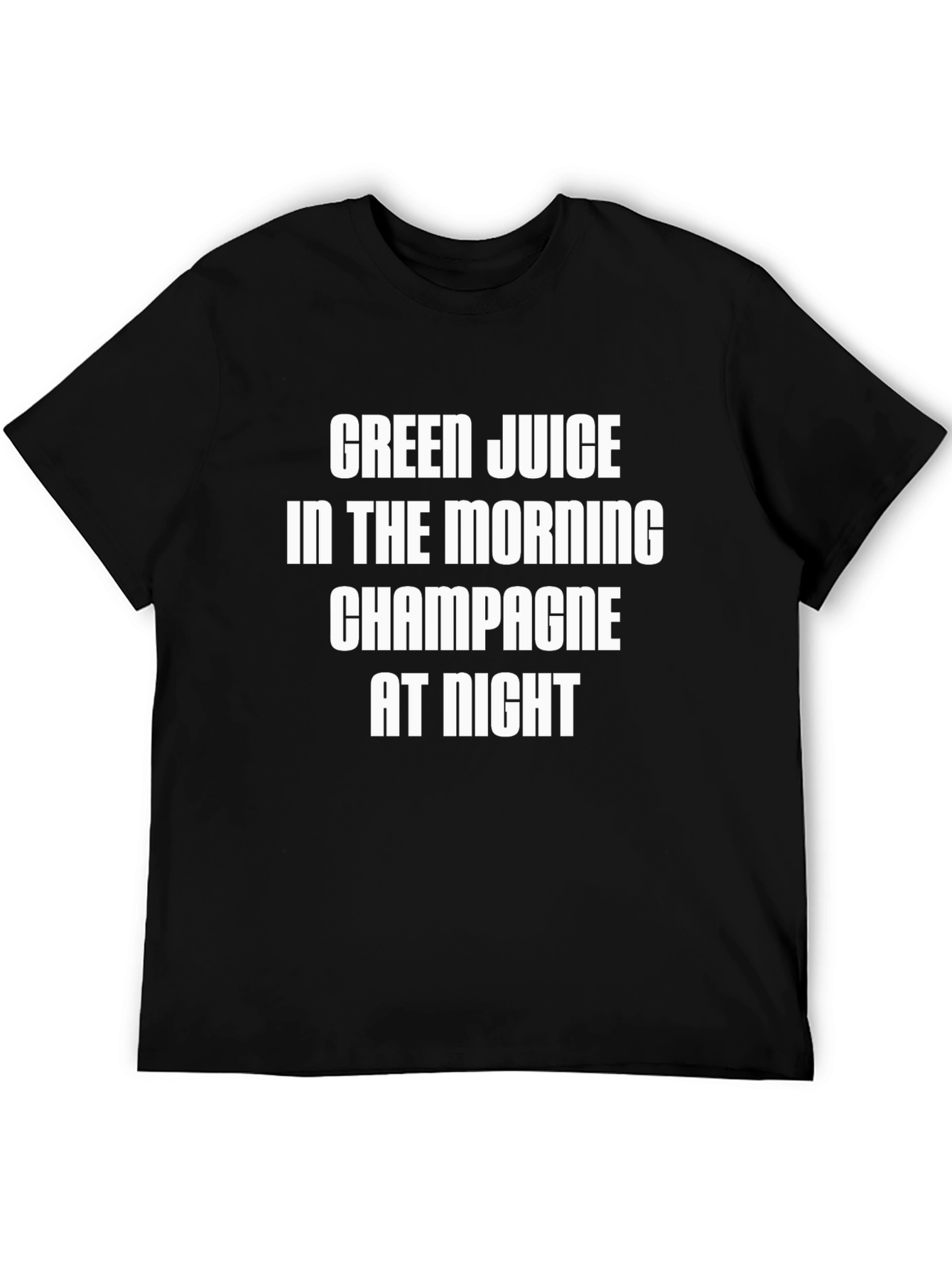 Green Juice Champagne Graphic Tee