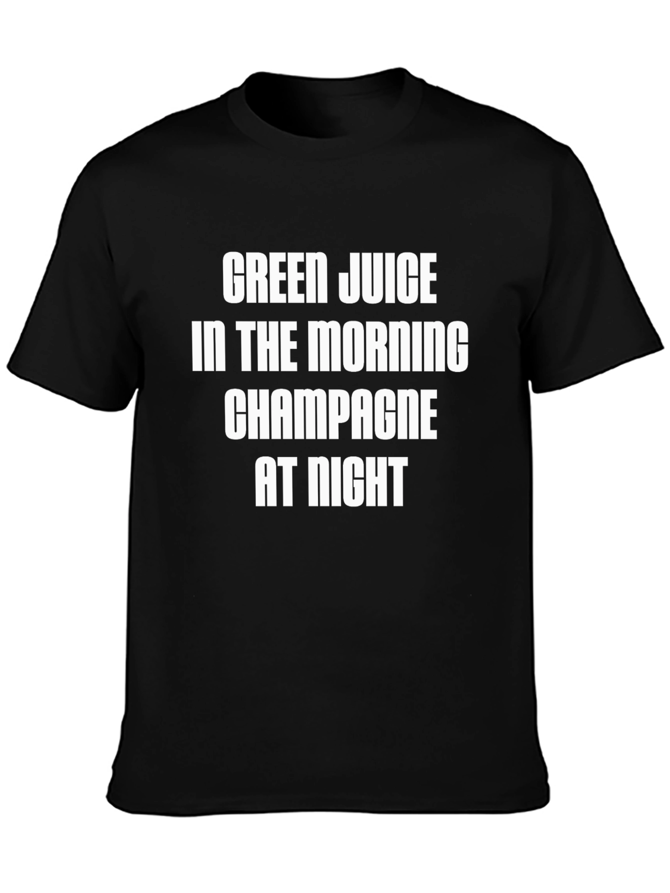 Green Juice Champagne Graphic Tee