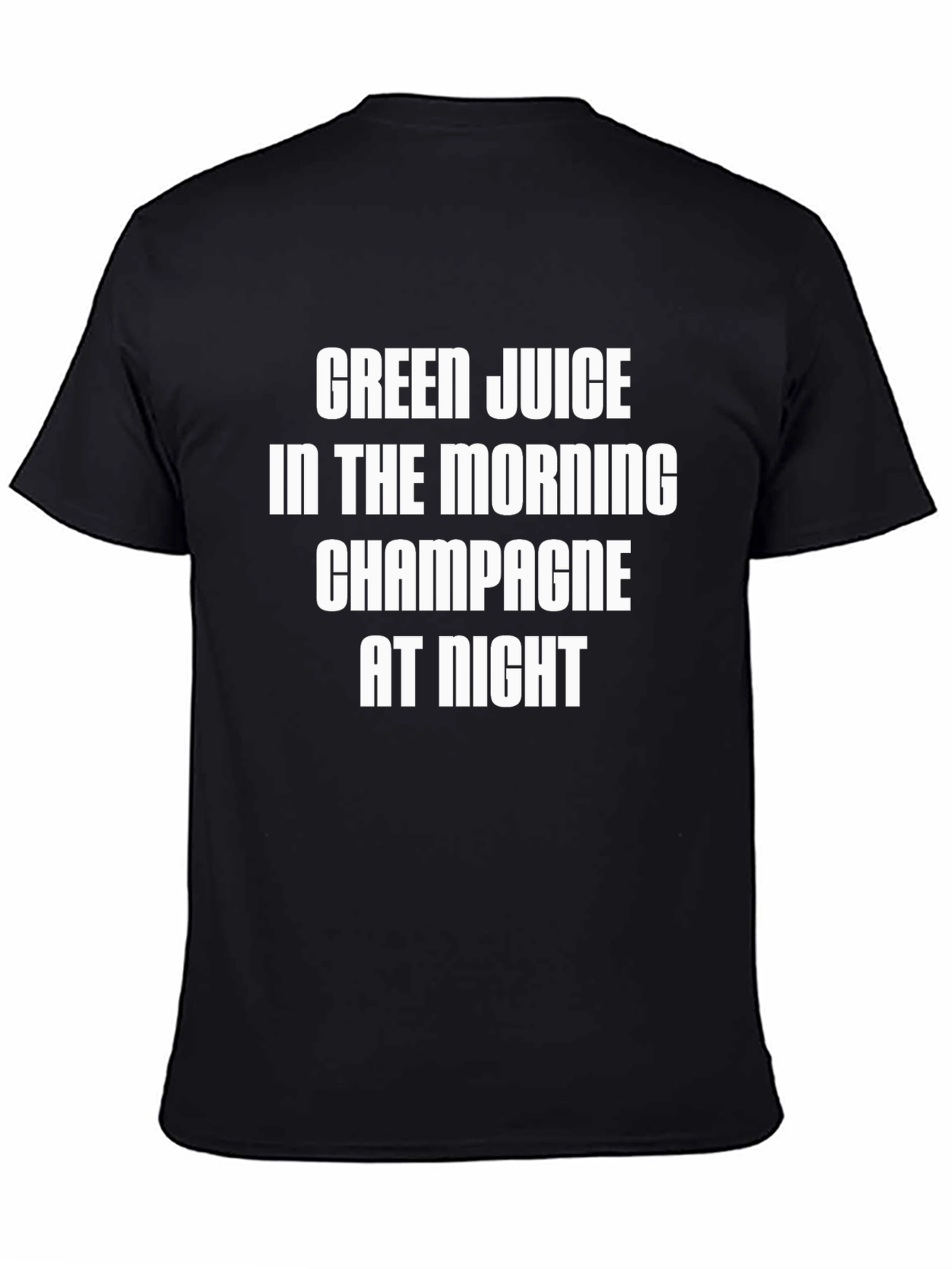 Green Juice Champagne Graphic Tee