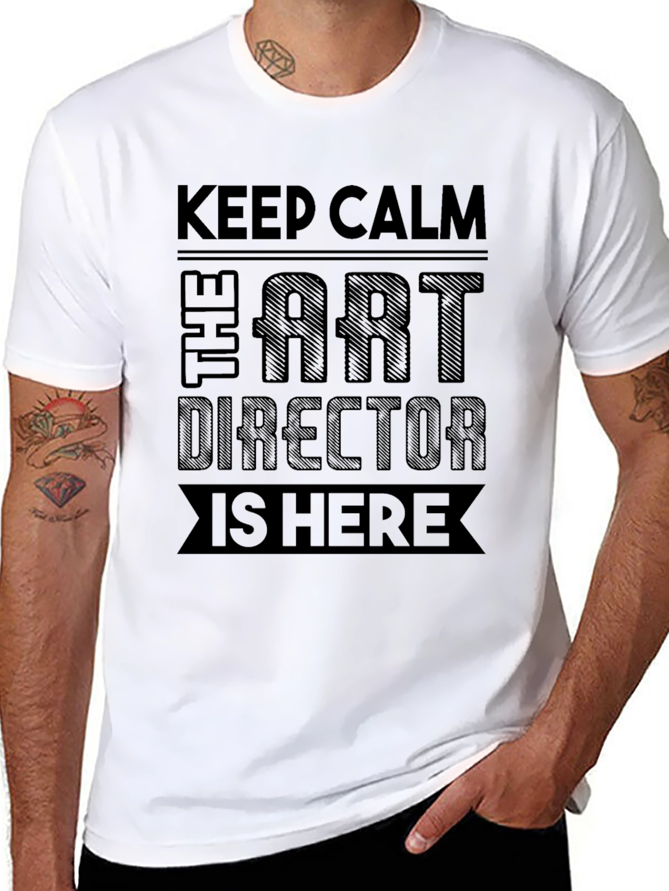 Art Director T-Shirt - Keep Calm Design