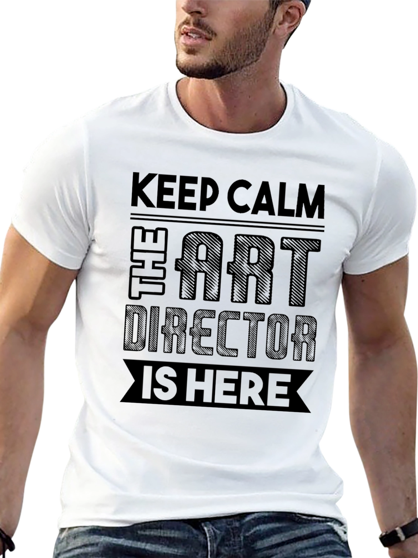 Art Director T-Shirt - Keep Calm Design