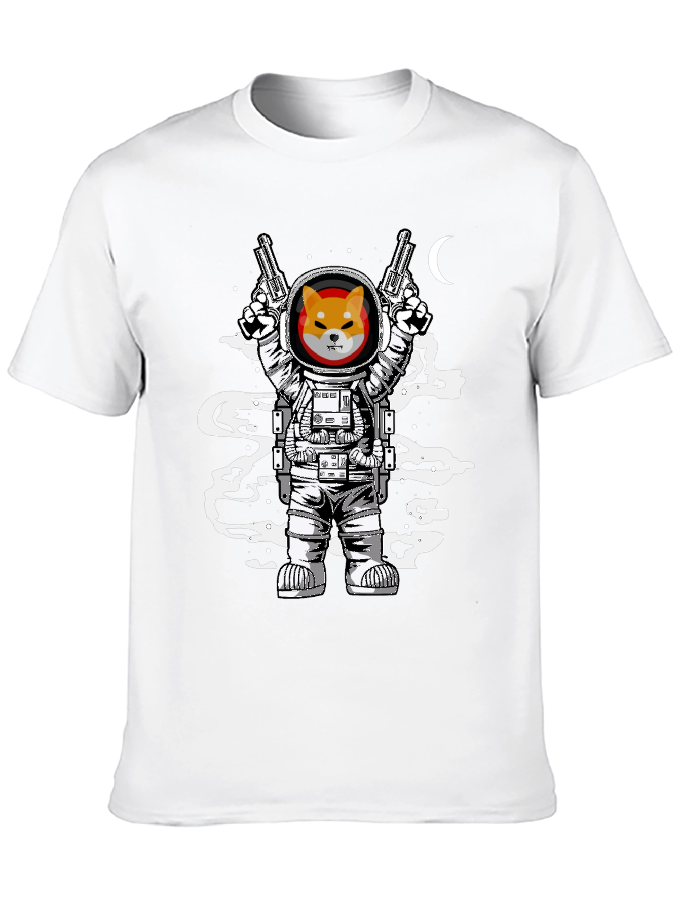 Shiba Inu Astronaut T-Shirt