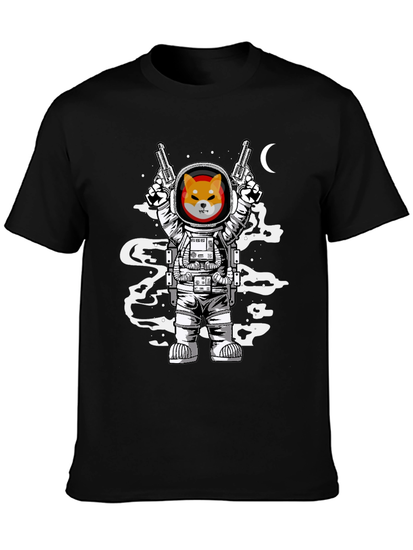 Shiba Inu Astronaut T-Shirt