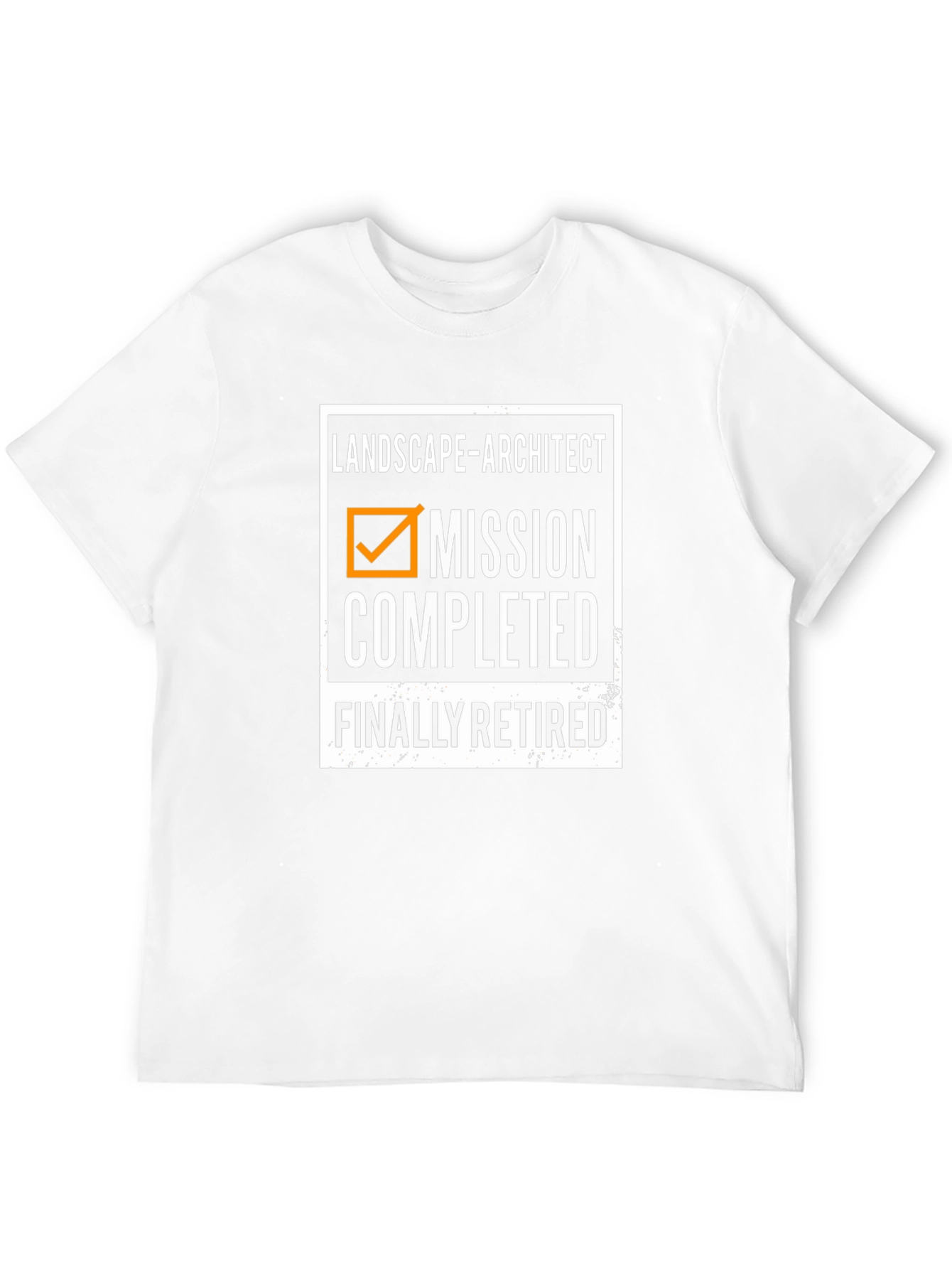 Landscape Architect Mission Completed Retirement T-Shirt