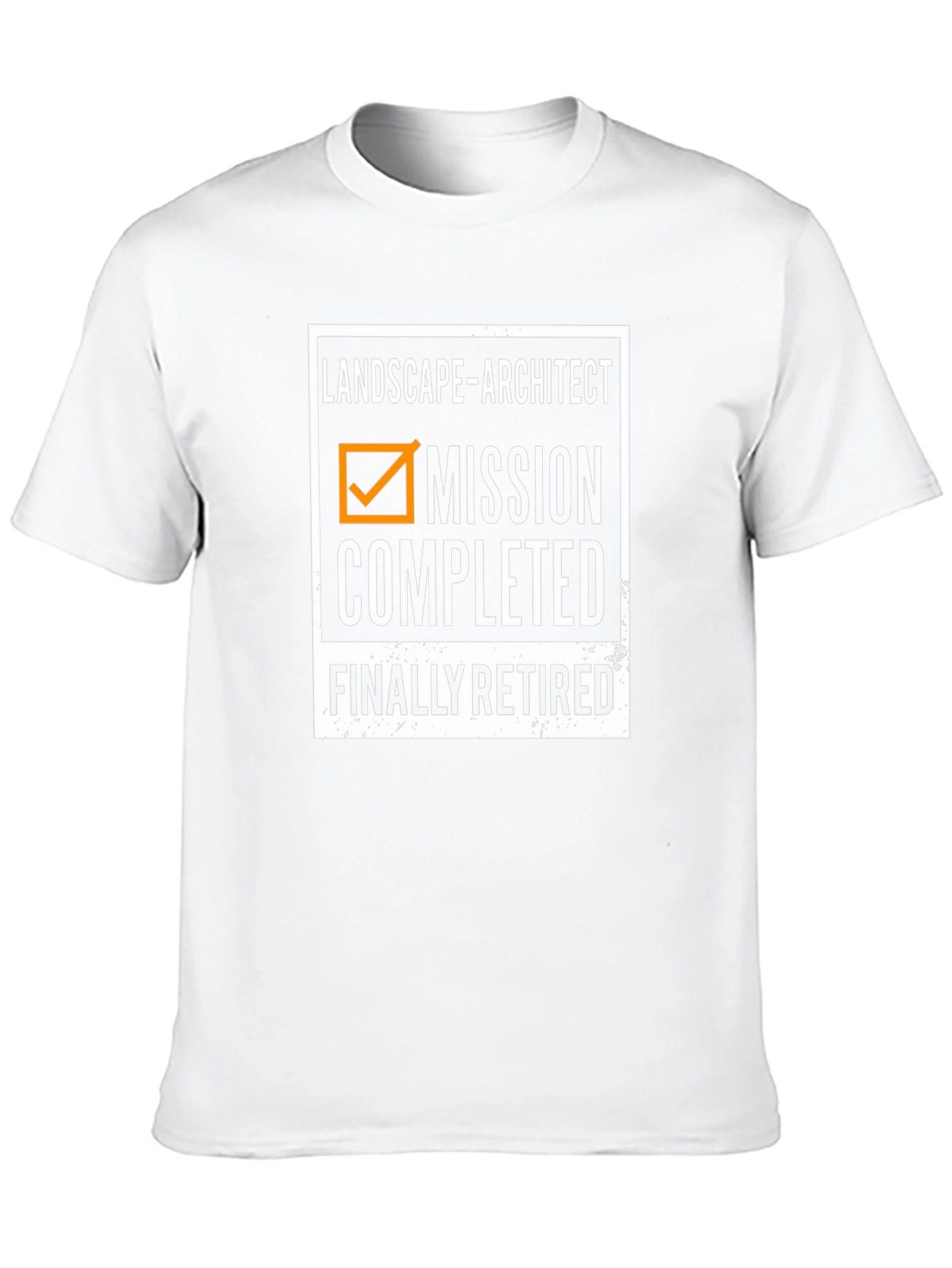 Landscape Architect Mission Completed Retirement T-Shirt