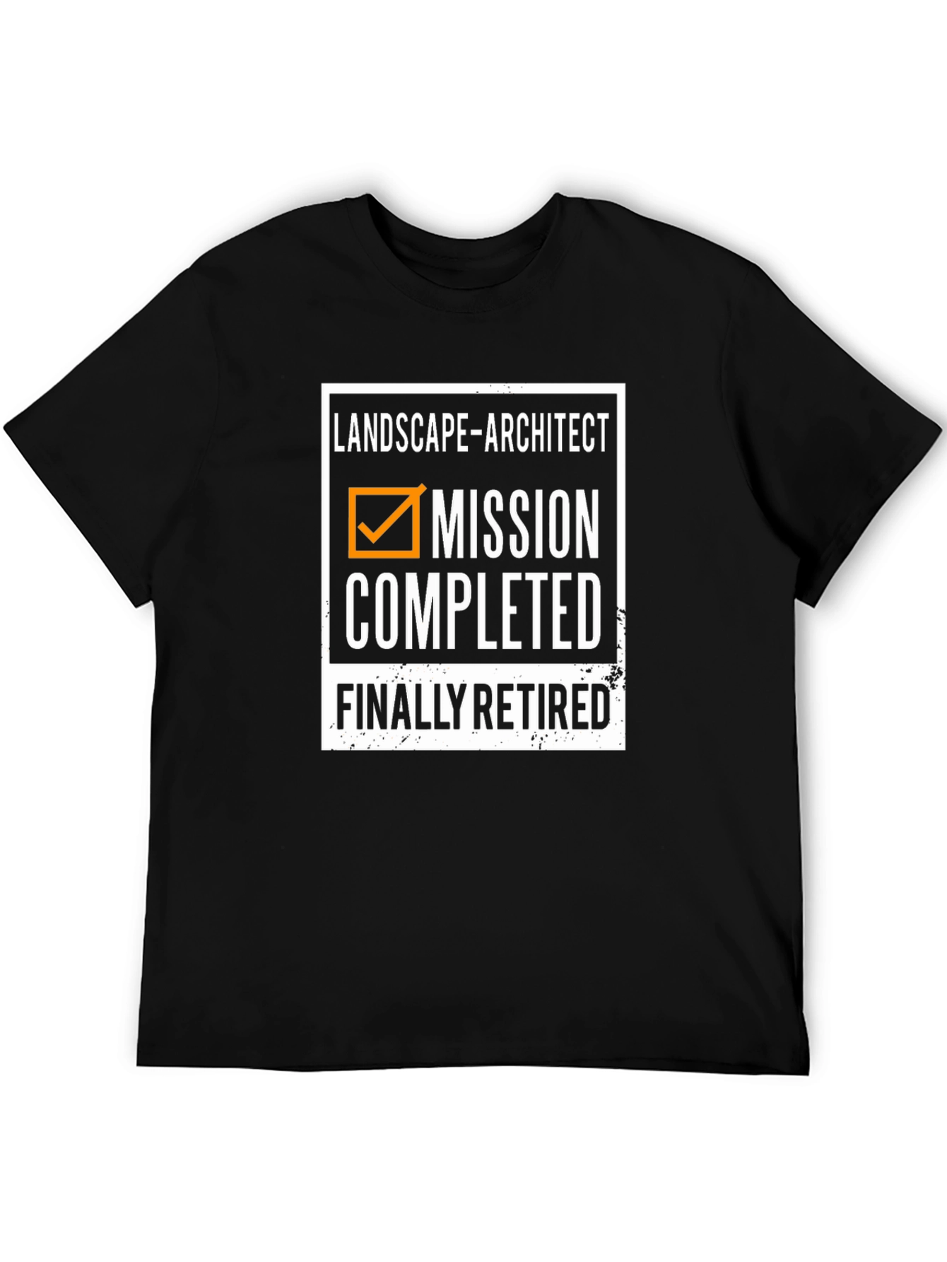 Landscape Architect Mission Completed Retirement T-Shirt