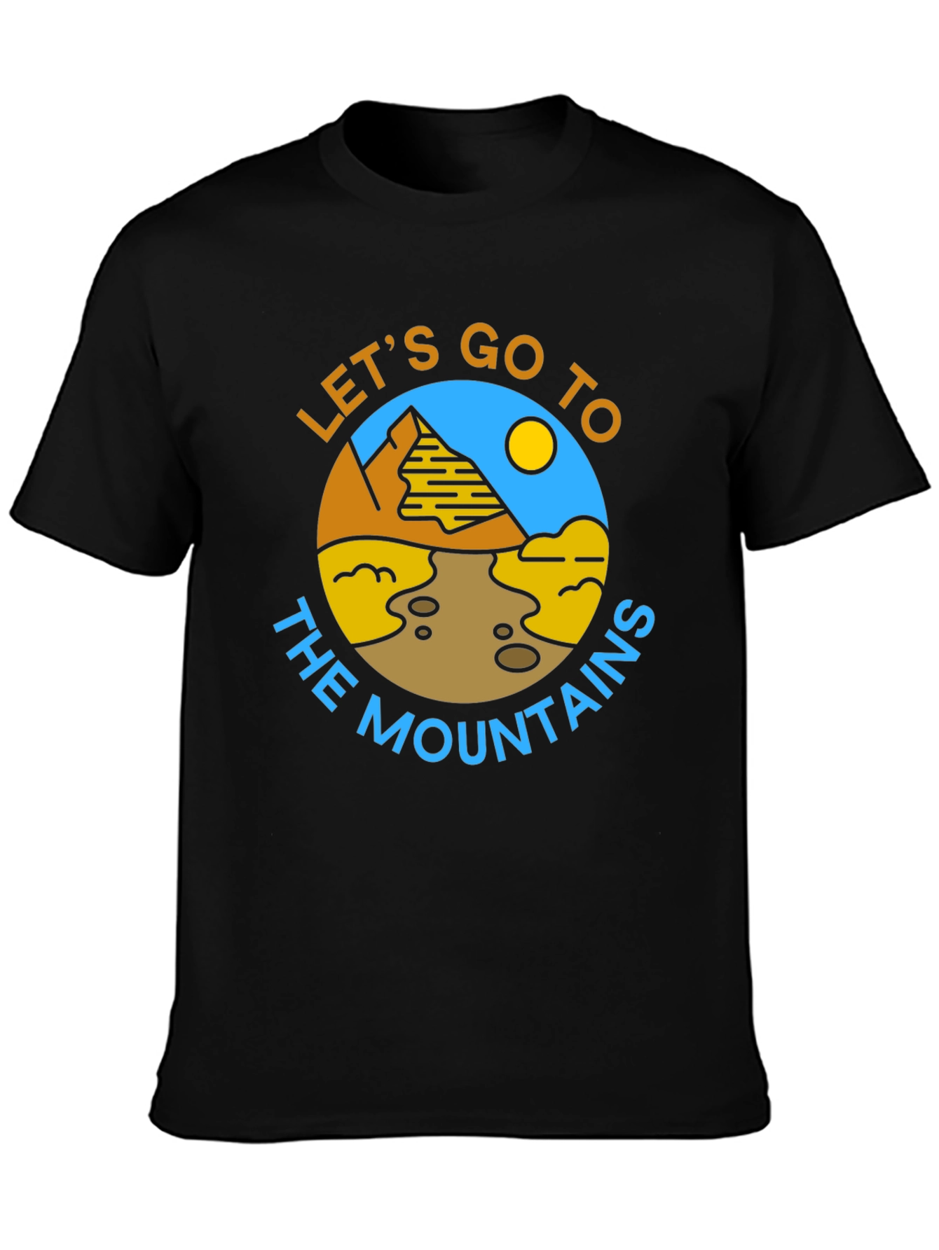 Lets Go To The Mountains Graphic Tee