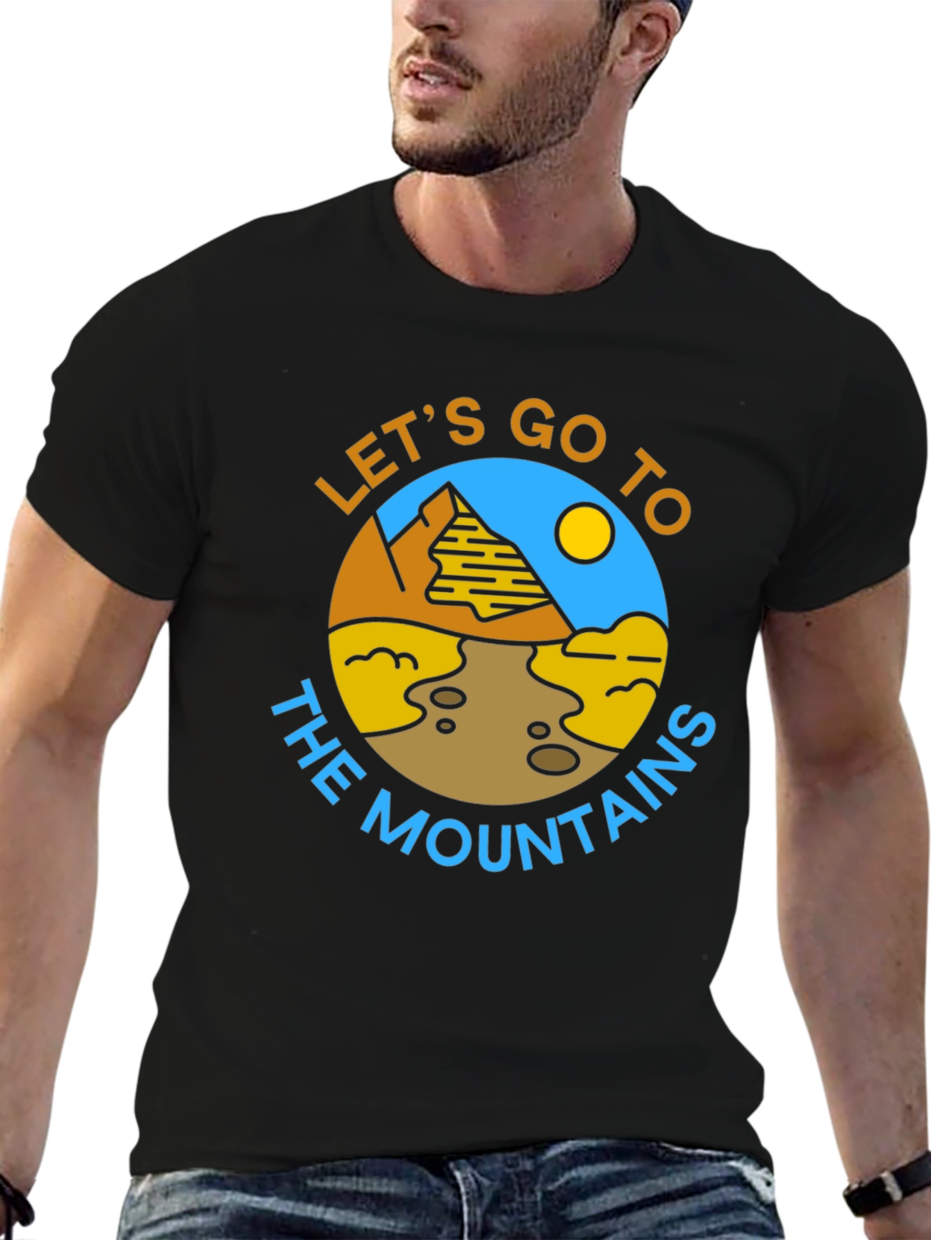 Lets Go To The Mountains Graphic Tee