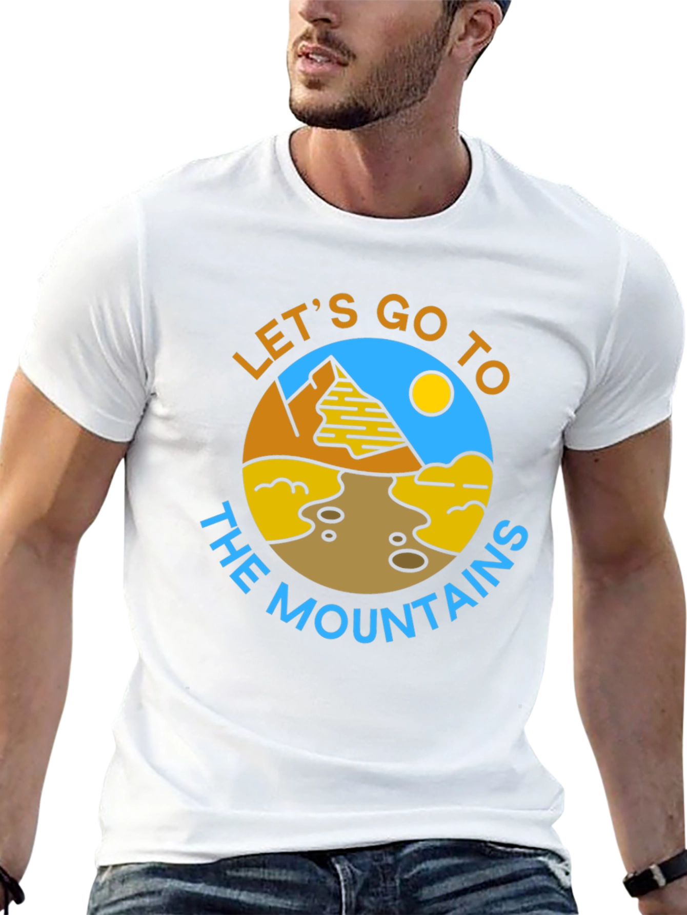 Lets Go To The Mountains Graphic Tee