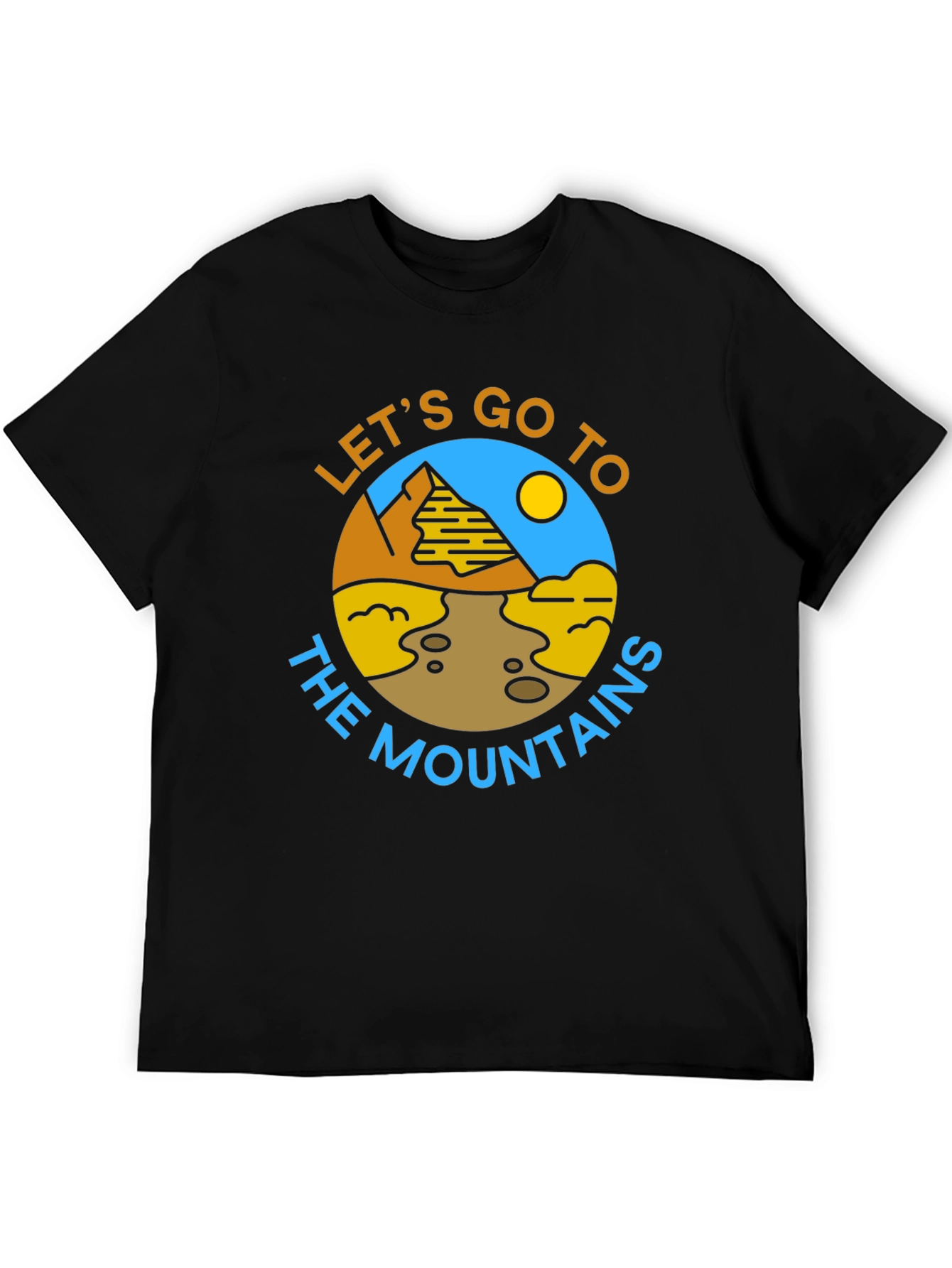 Lets Go To The Mountains Graphic Tee