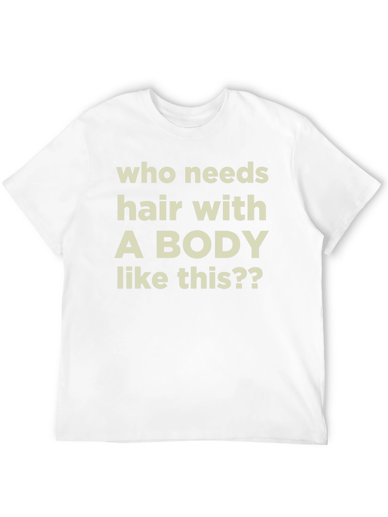 Funny Bald Humor T-Shirt