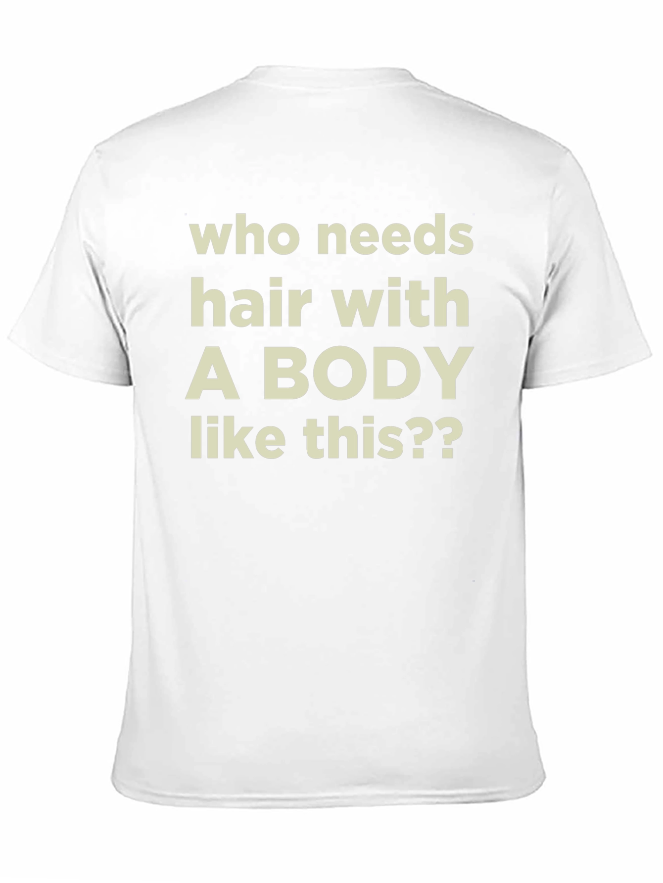 Funny Bald Humor T-Shirt