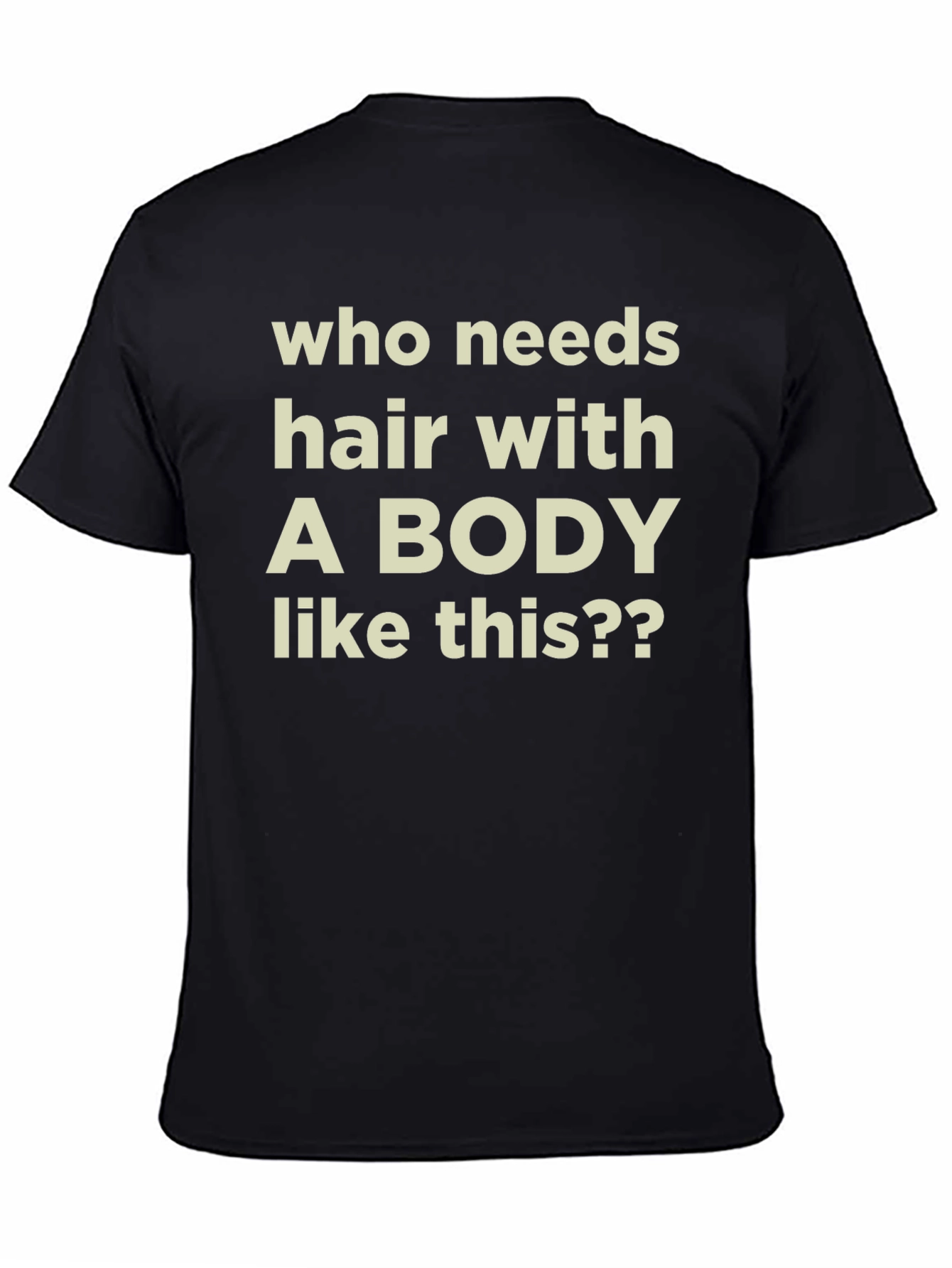 Funny Bald Humor T-Shirt