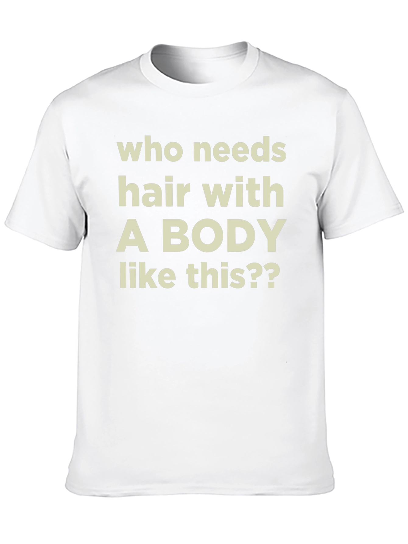 Funny Bald Humor T-Shirt