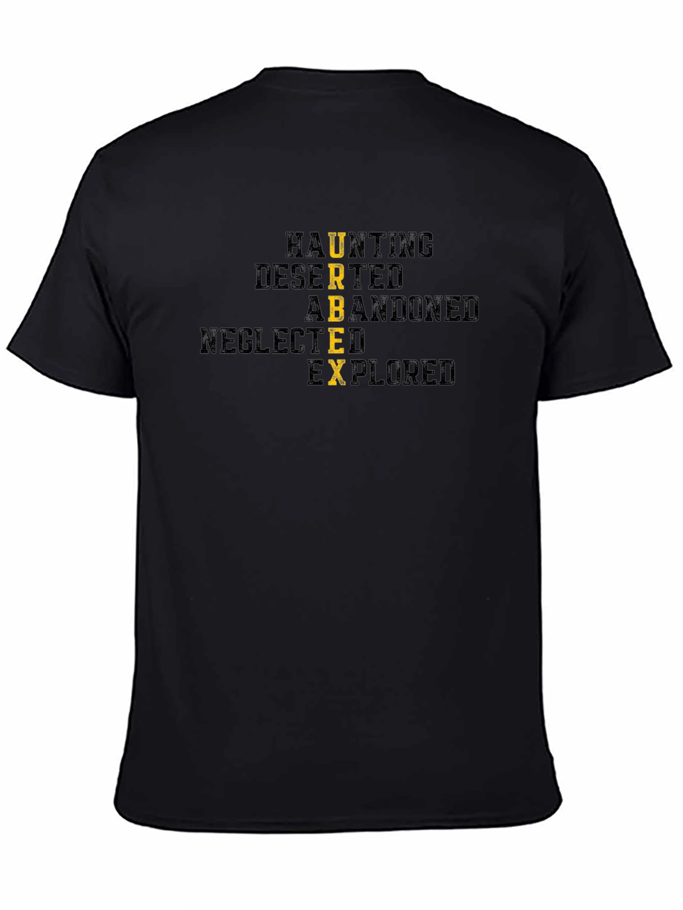 Urban Exploration T-Shirt - H.U.R.B.E.X. Black Tee