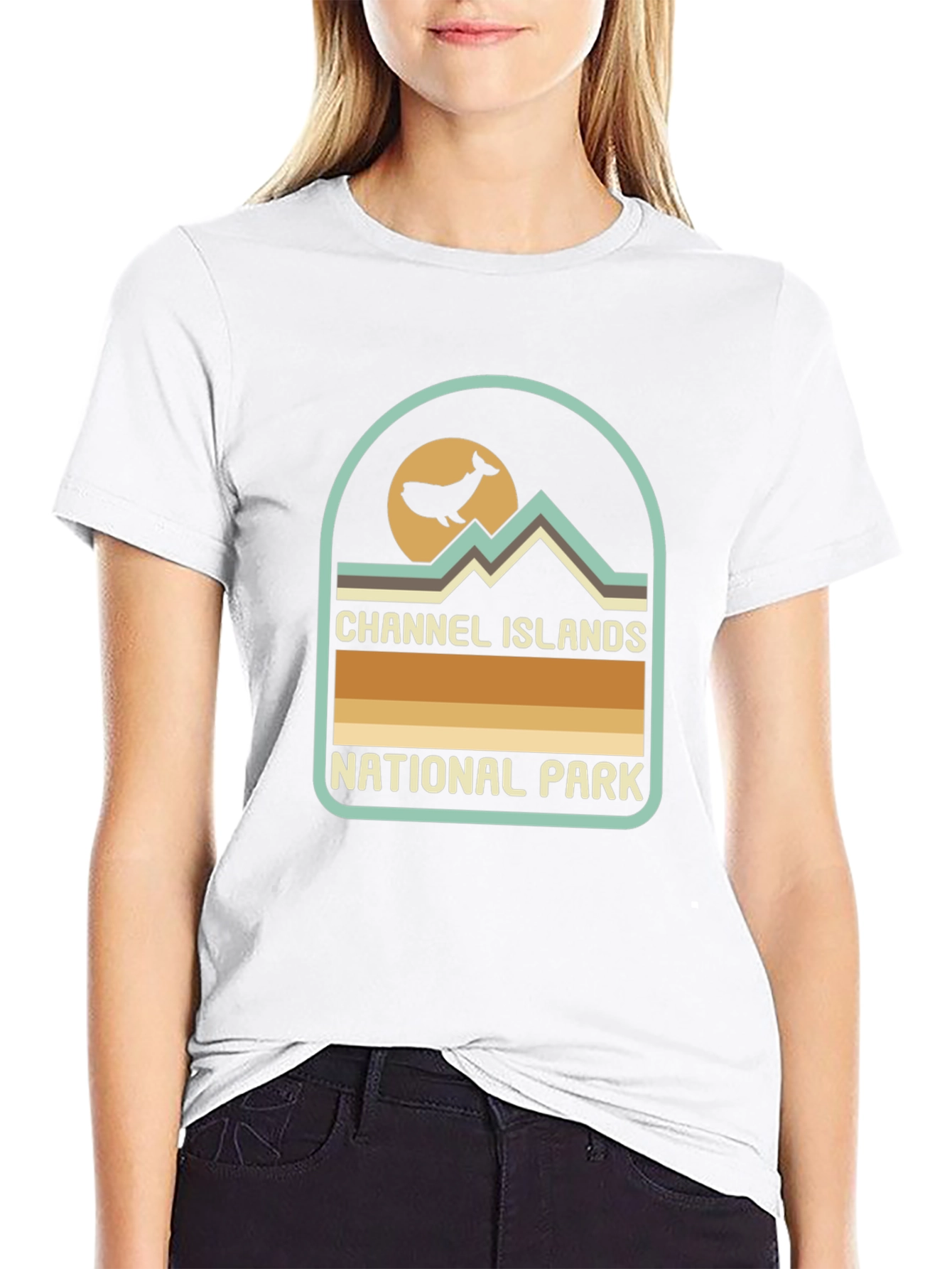 Channel Islands National Park T-Shirt - Whale Graphic Tee