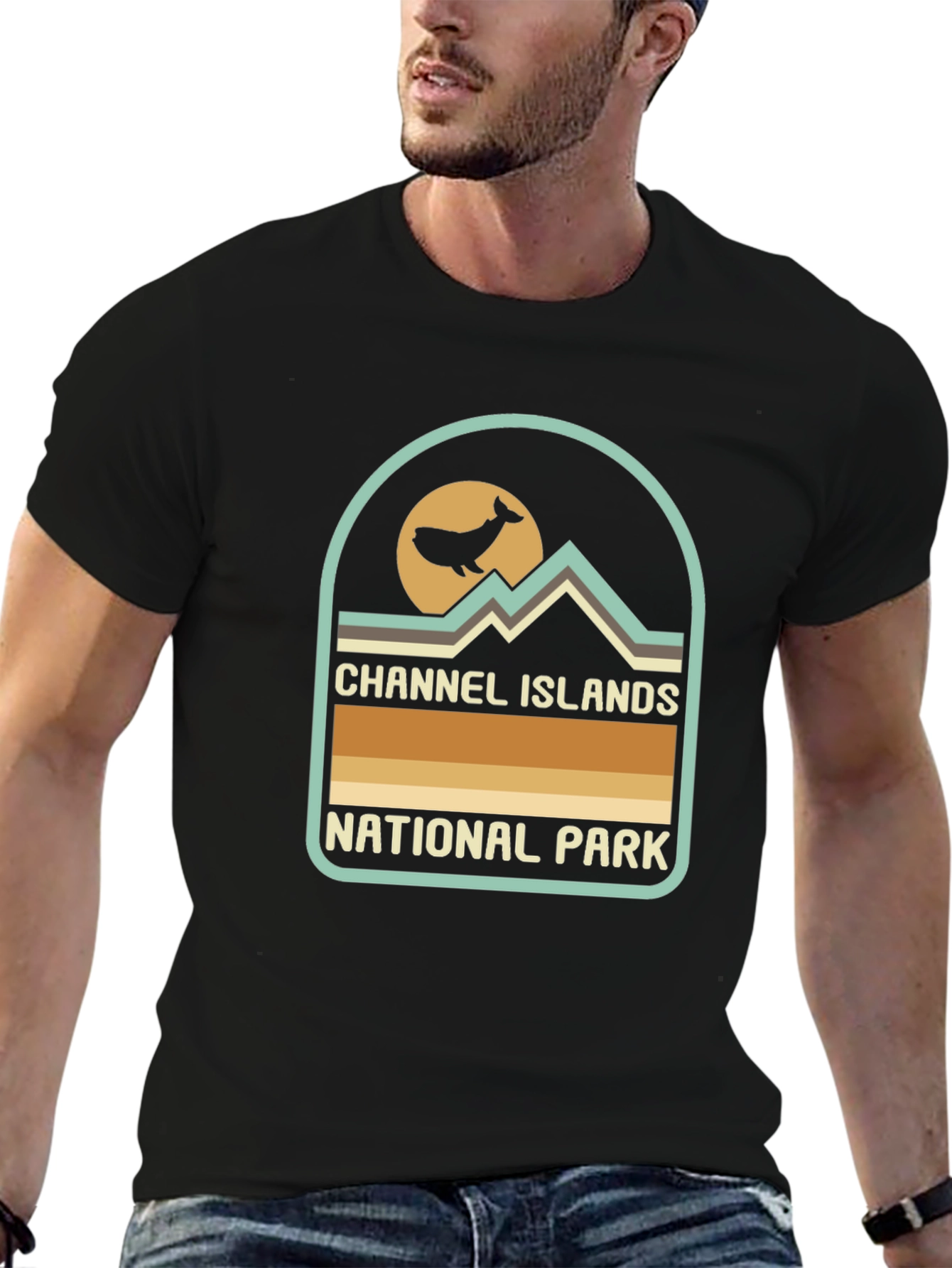 Channel Islands National Park T-Shirt - Whale Graphic Tee